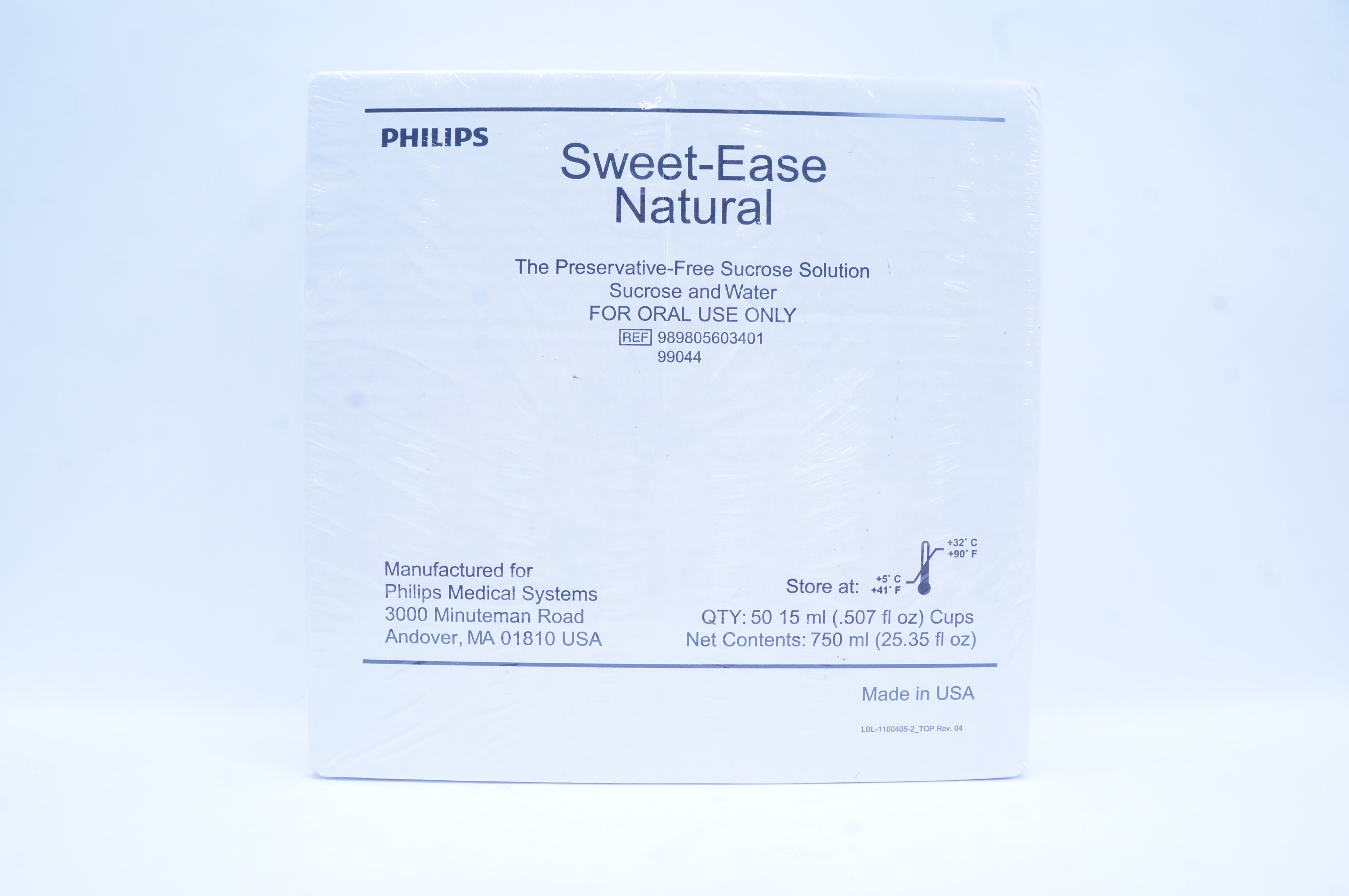 Philips 989805603401 Sweet-Ease Natural Preservative-Free Sucrose (x