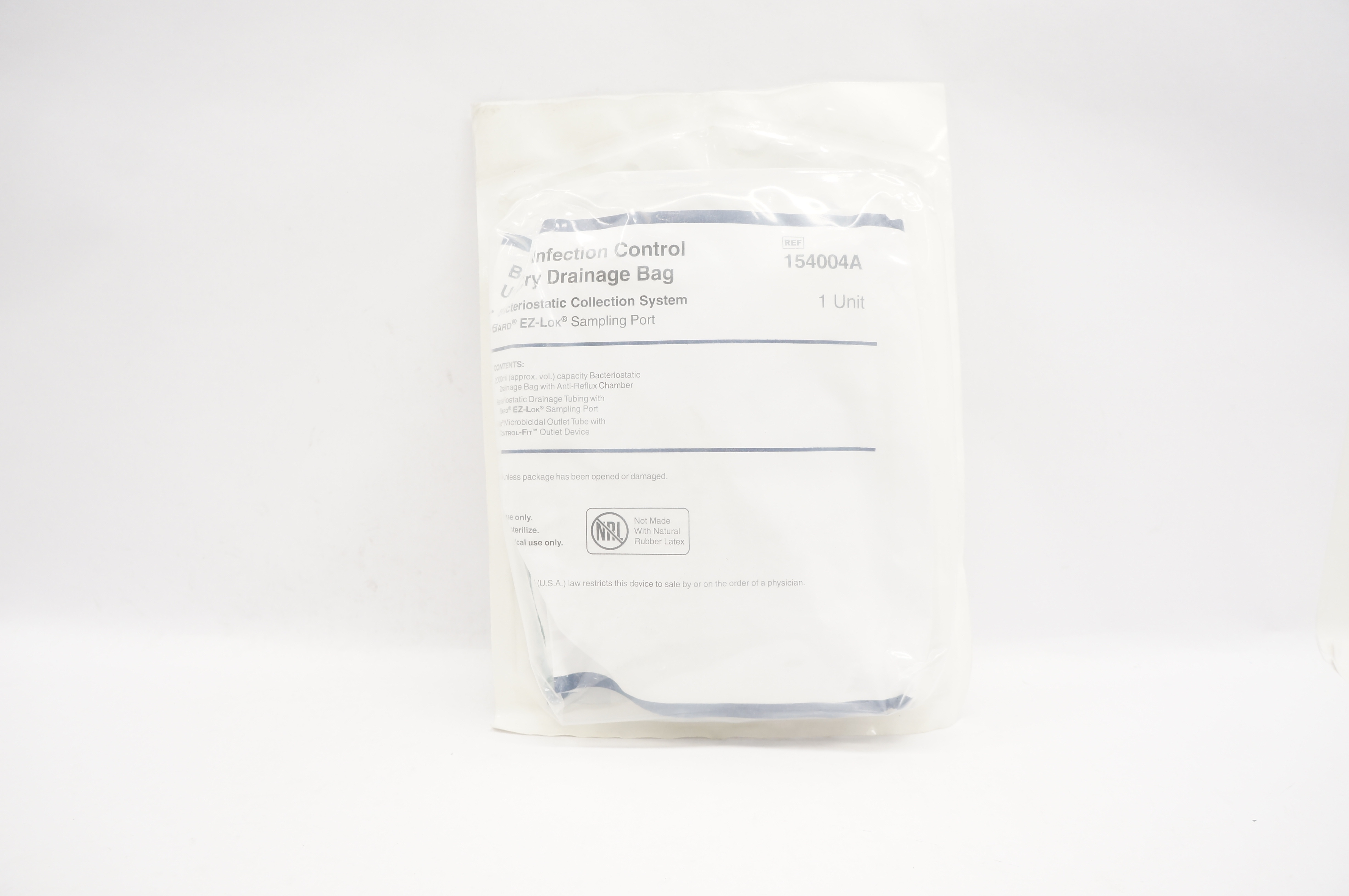 Bard 154004A Infection Control Urinary Drainage Bag (x)