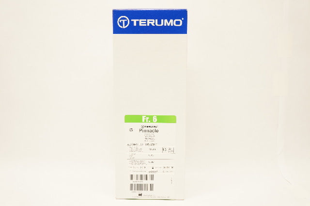 Terumo RSS601 Pinnacle Introducer Sheath 6Fr. x 10cm - Box of 10