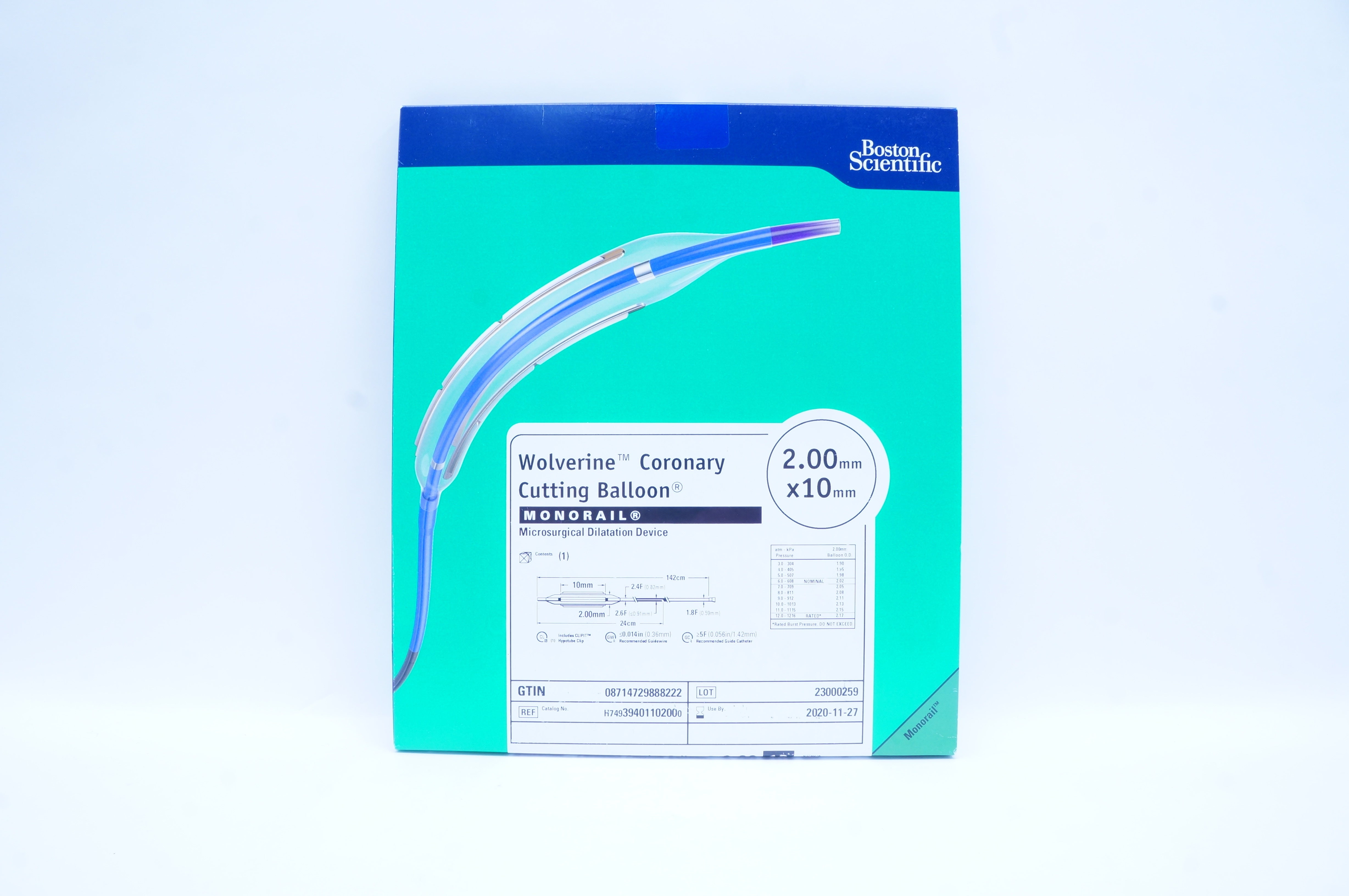 Boston Scientific H74939401102000 Microsurgical Dilatation Device 2.0 x 10mm (x)