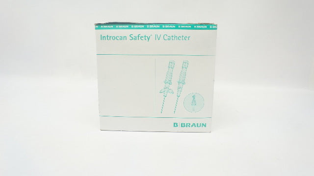 B.Braun 4252519-02 Safety IV Cath. 22G x 1inch x 35ml/min - Box of 35 (x)