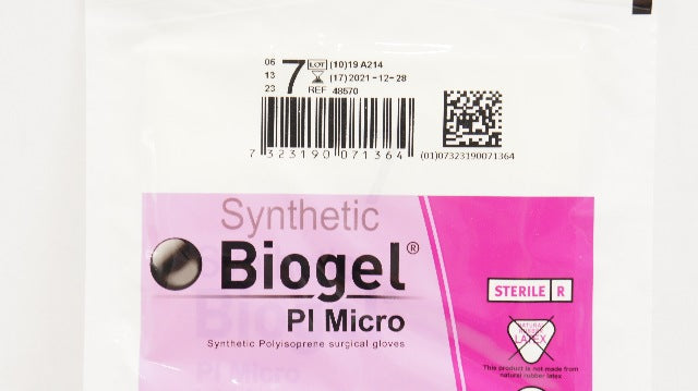 Molnlycke Healthcare 48570 Biogel PI Micro Polyisoprene SurgicalGloves Size 7(x)