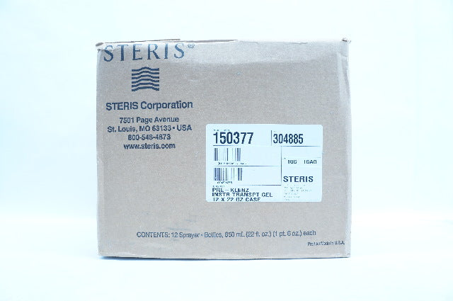 Steris 150377 Pre-Klenz Instrument Transport Gel 650mL - Case of 12 x 22oz
