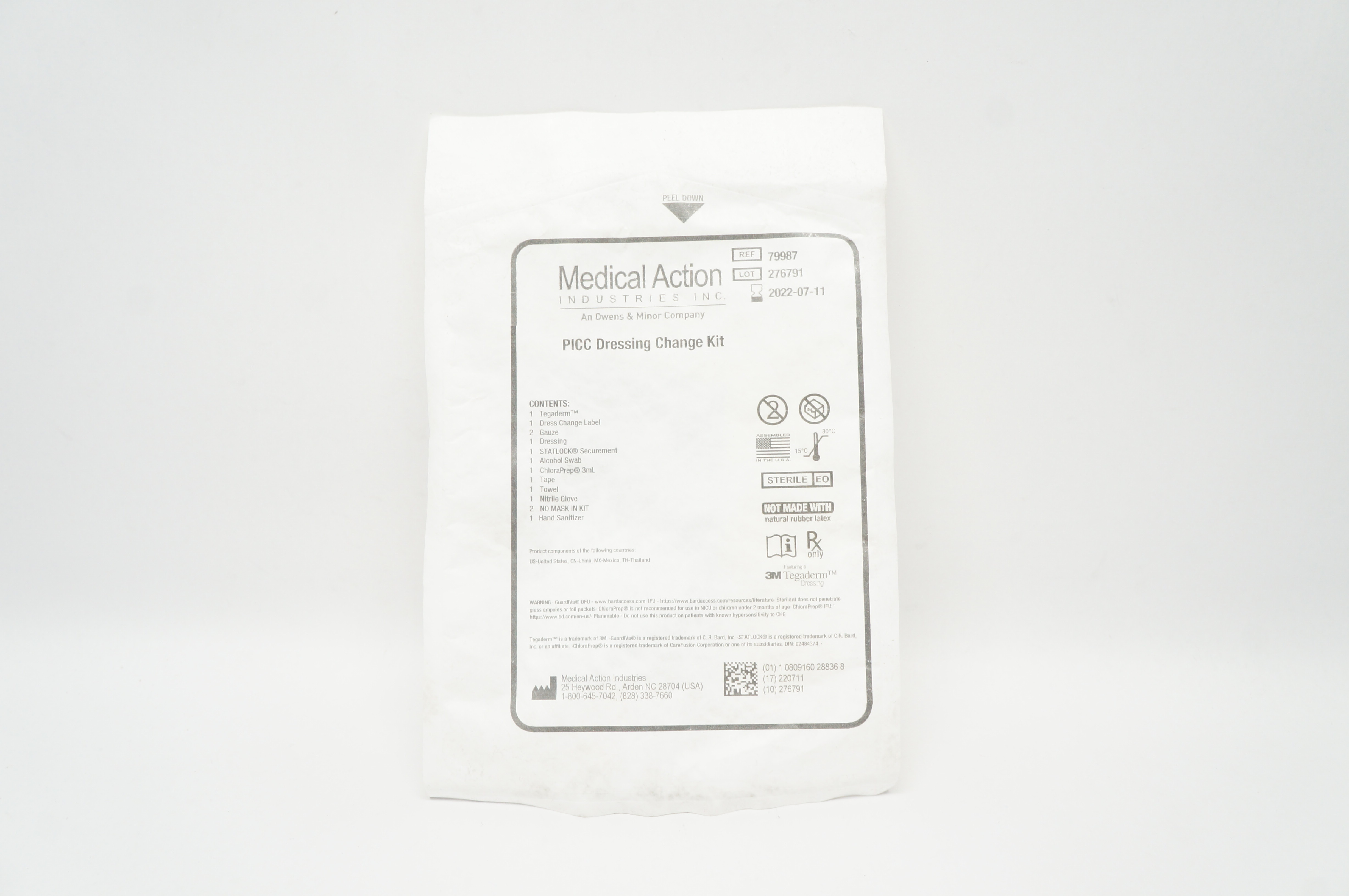 Medical Action 79987 PICC Dressing Change Kit (x)