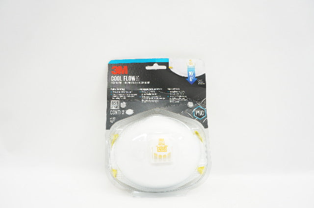 3M 8511 Cool Flow Particulare Respirator N95 - Pack of 2
