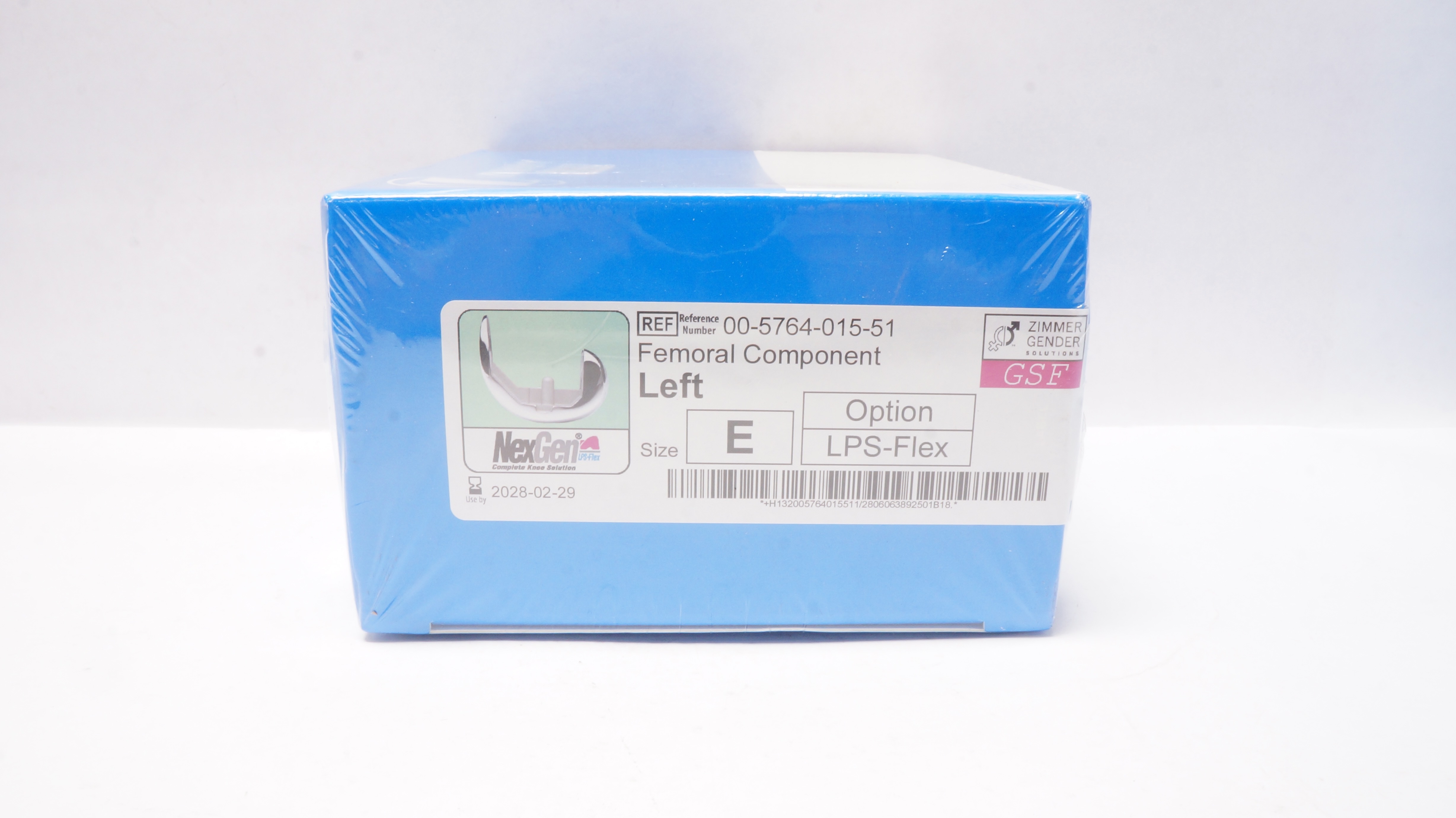 Zimmer 00576401551 NexGen Complete Knee Solution Femoral Component