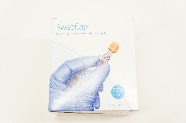 ICU Medical SwabCap Disinfecting Cap for NdleFree Connectors 70% IPA