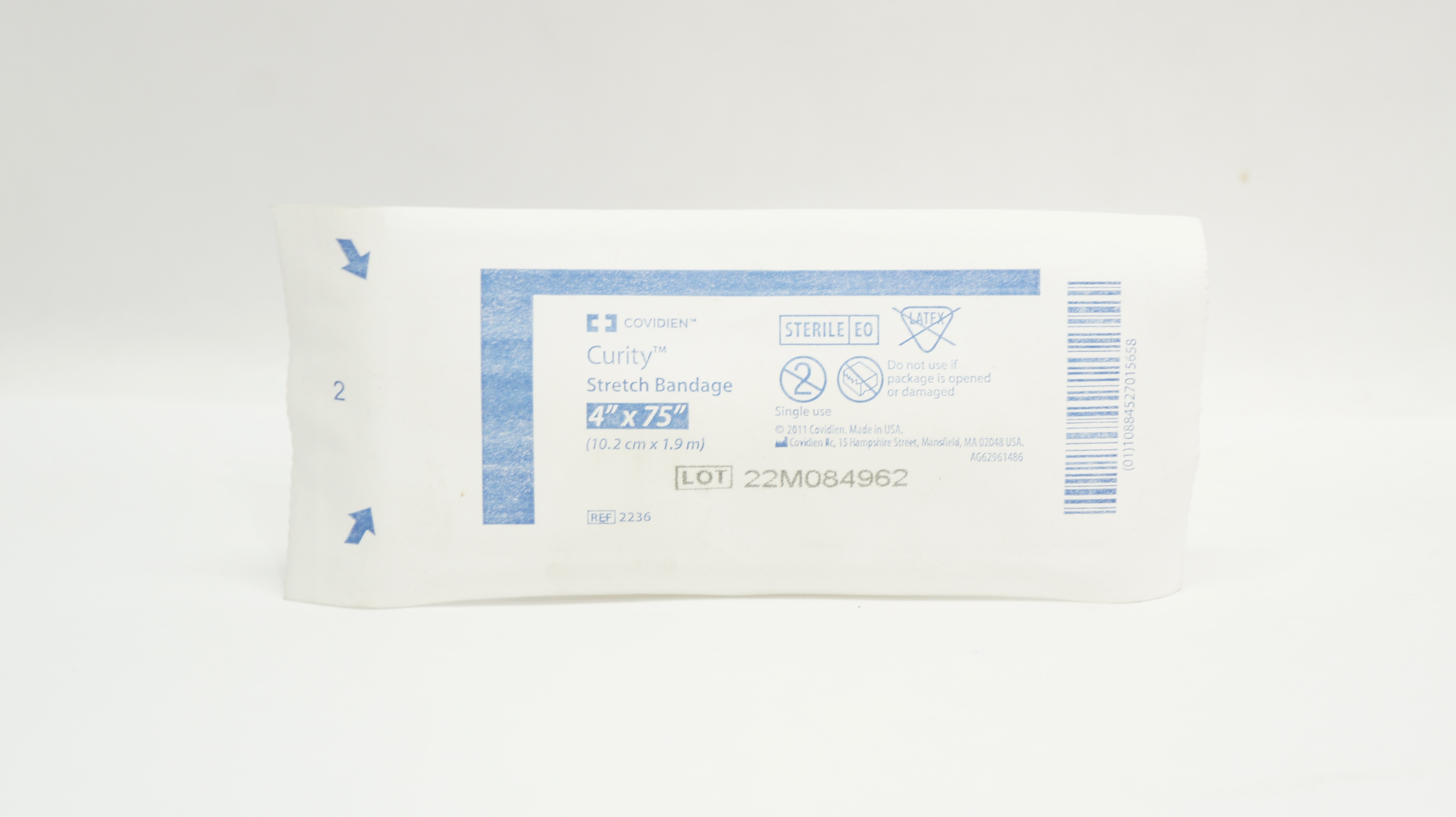 Covidien 2236 Curity Stretch Bandage 4inch x 75inch