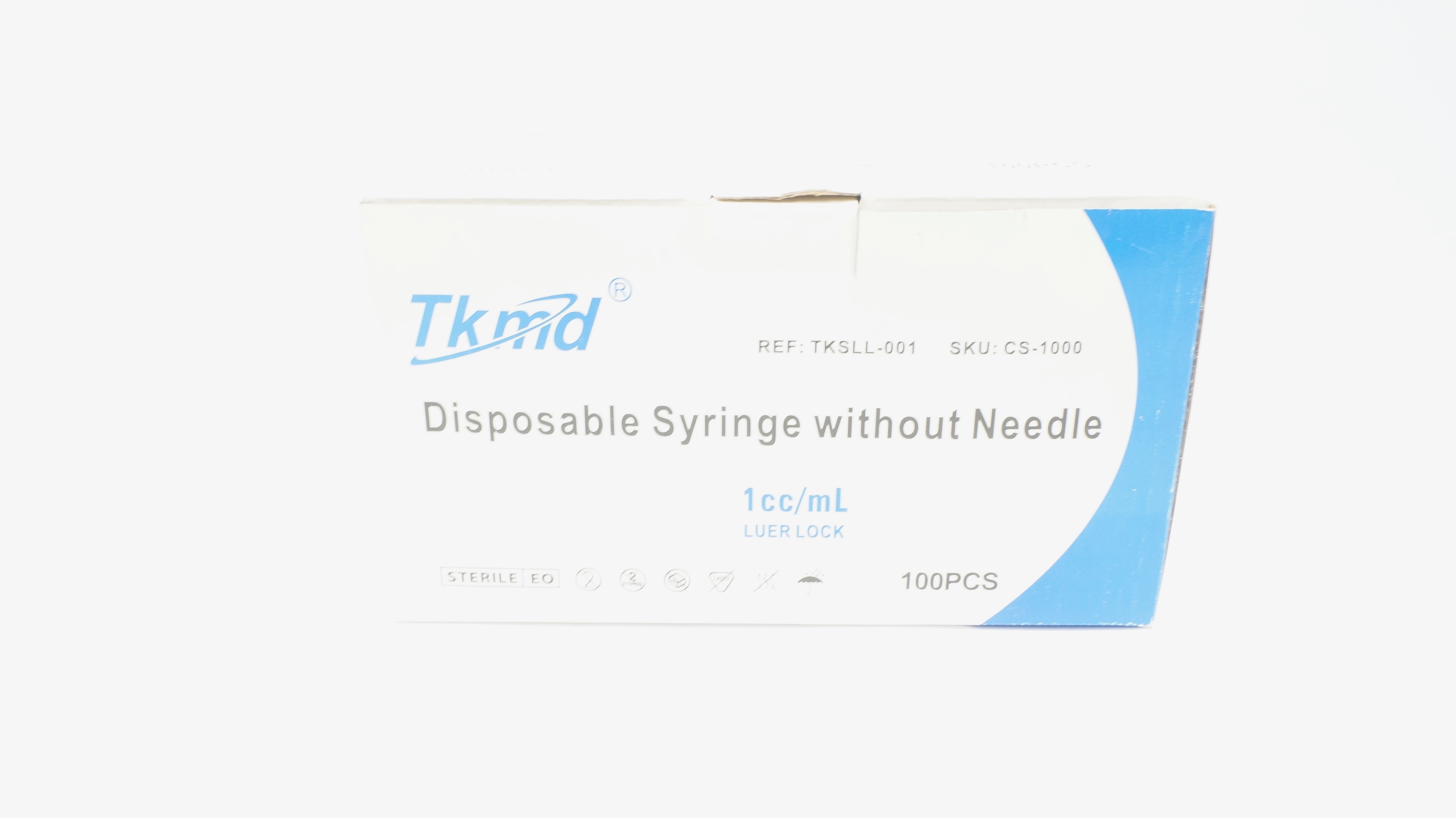 Anhui Tiankang Medical TKSLL-001 Syringe Without Ndle 1cc/mL - Box of 46