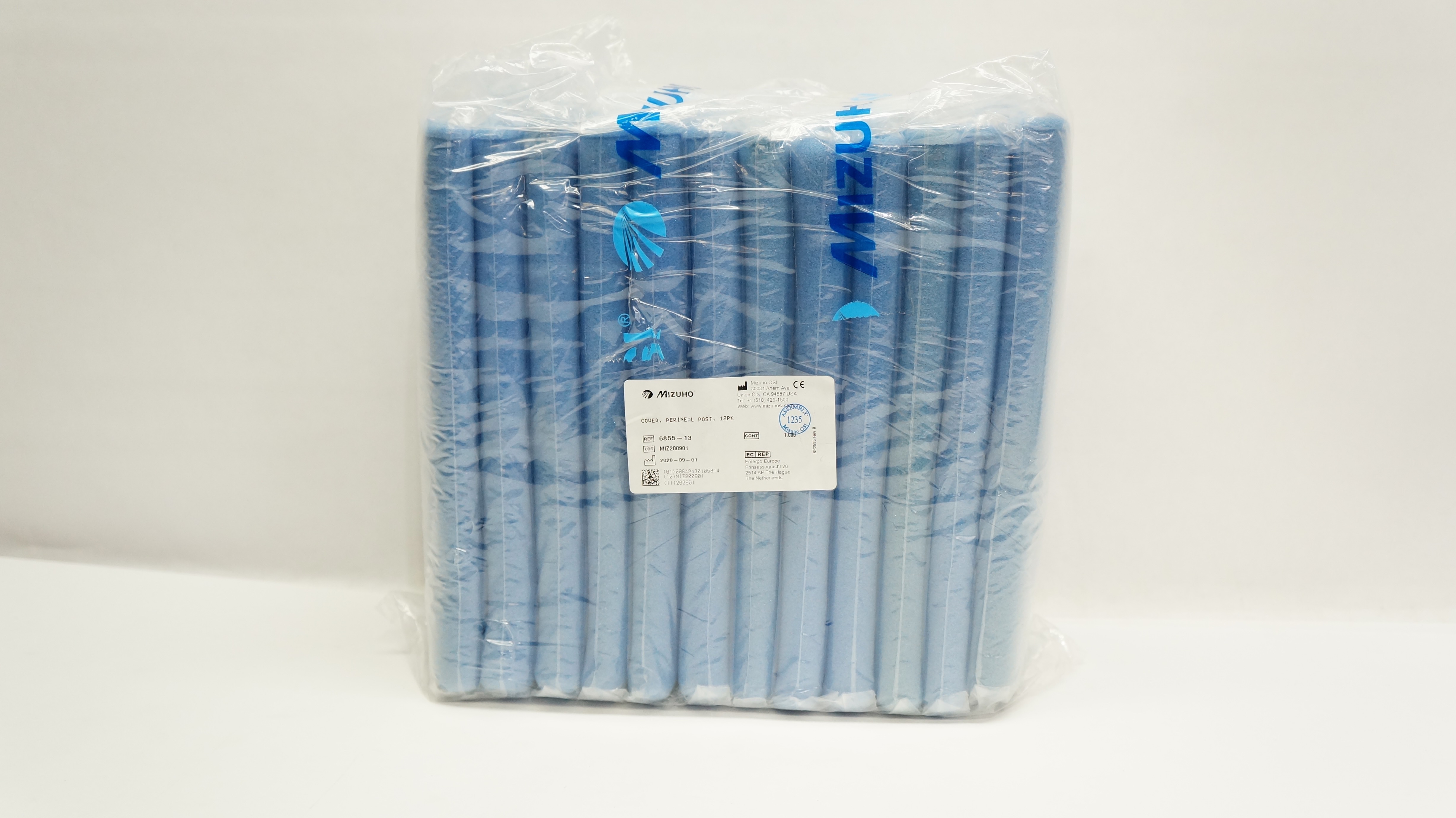 Mizuhosi 6855-13 Perineal Post,Cover - Pack of 12