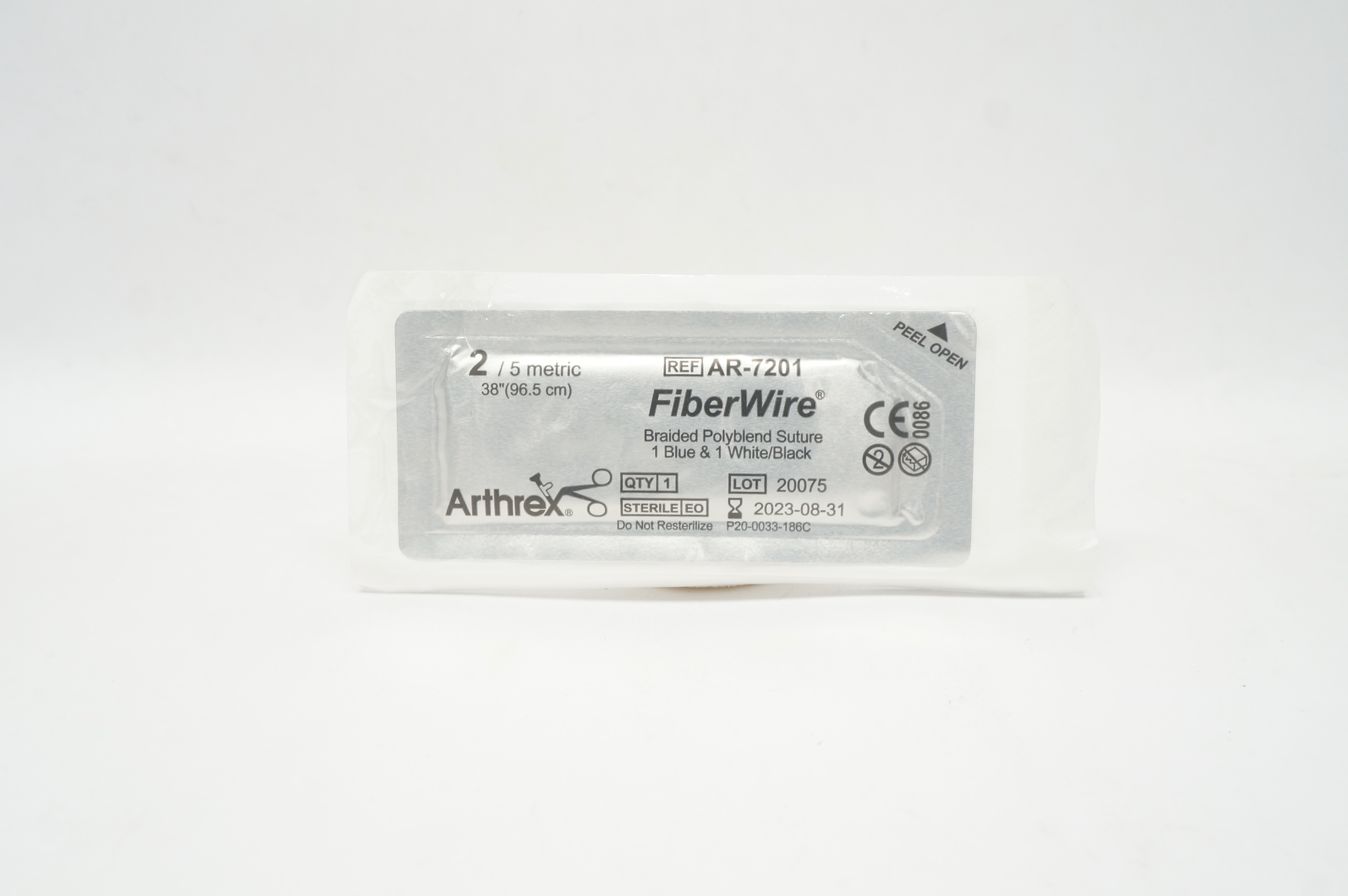 Arthrex AR-7201 2 FIBERWIRE Braided Polyblend Stre 38inch (x)