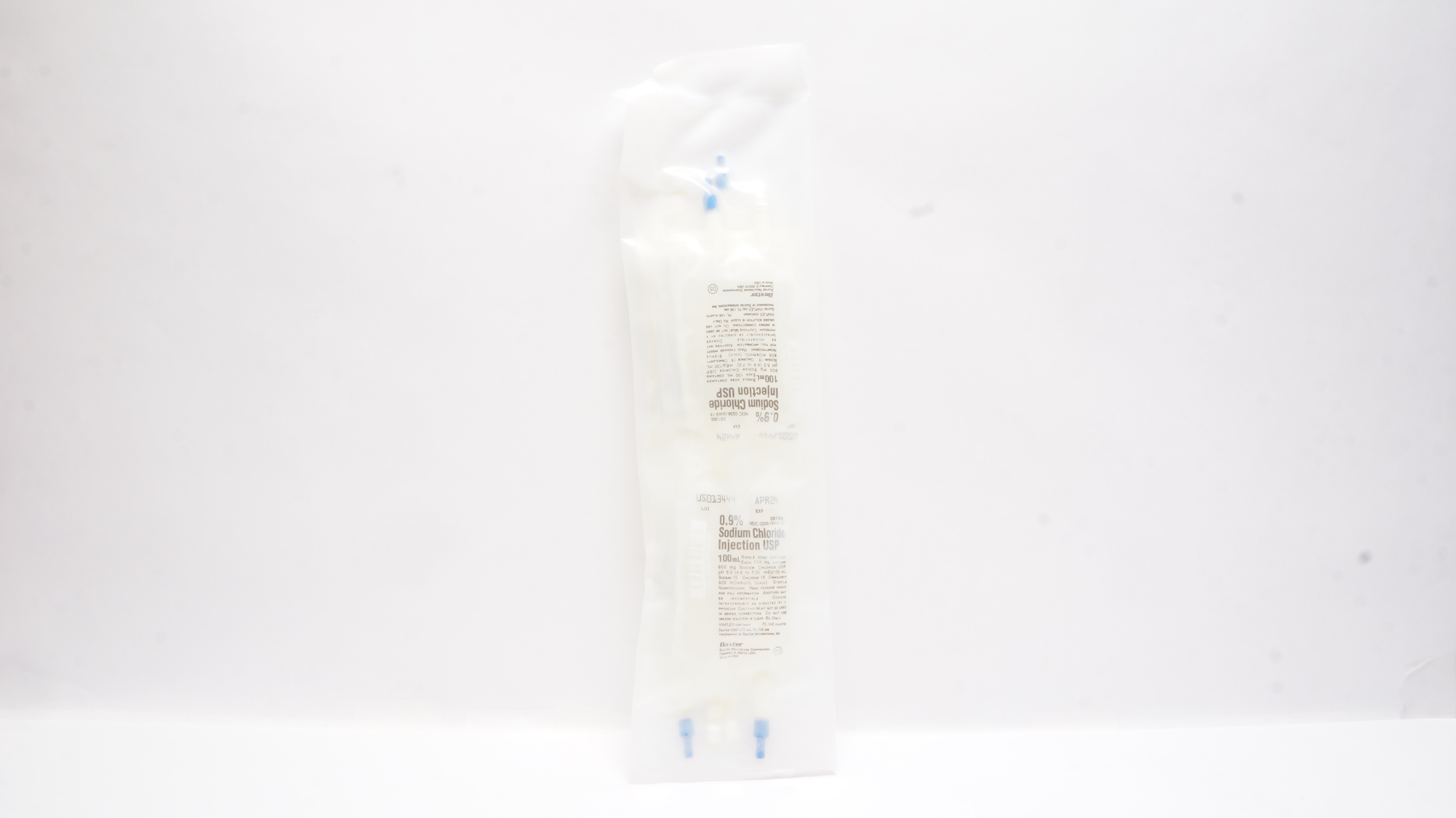 2b1302 Baxter 2B1302 0.9% Sodium Chloride Injection USP 100mL