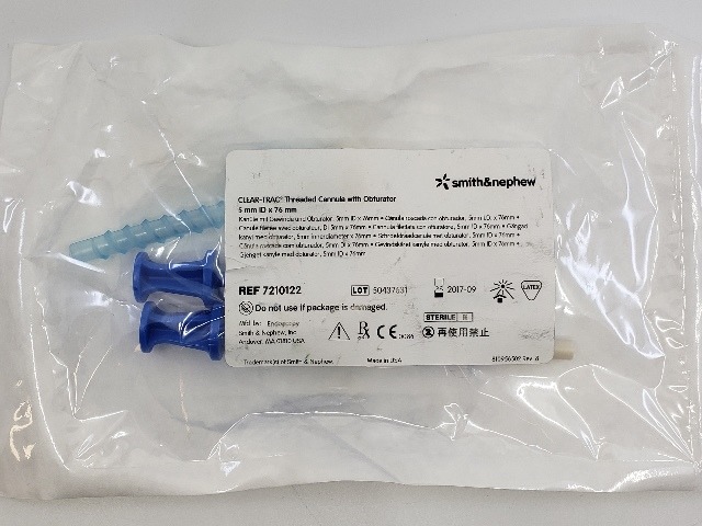 Cmc 2 オーダー 0507 Smith&Nephew 7210122 CLEAR-TRAC Threaded Cannula with