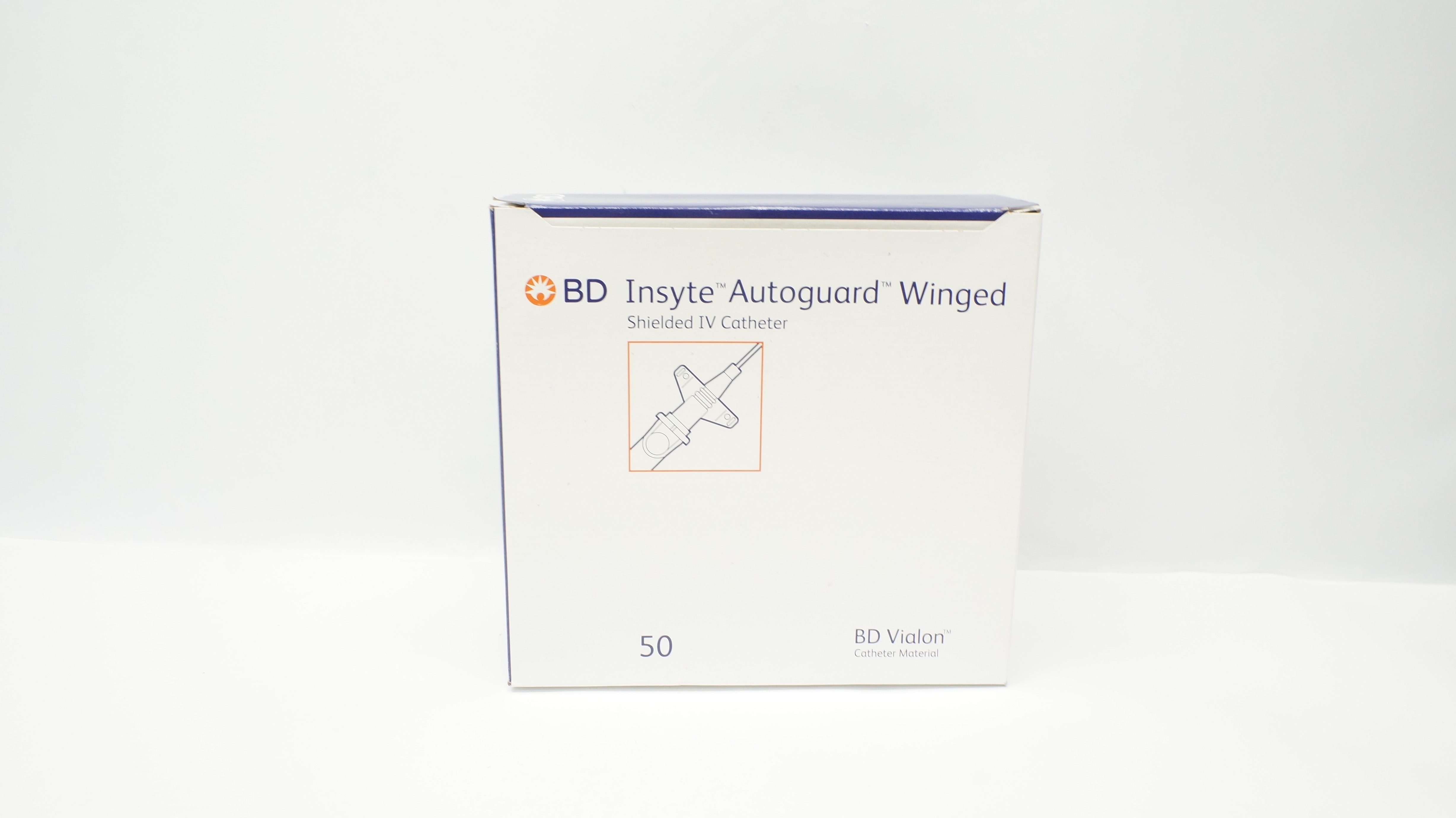 BD 381534 Insyte Autoguard Winged Shielded I.V. Cath. 20GA x 1.16in. - Box of 35