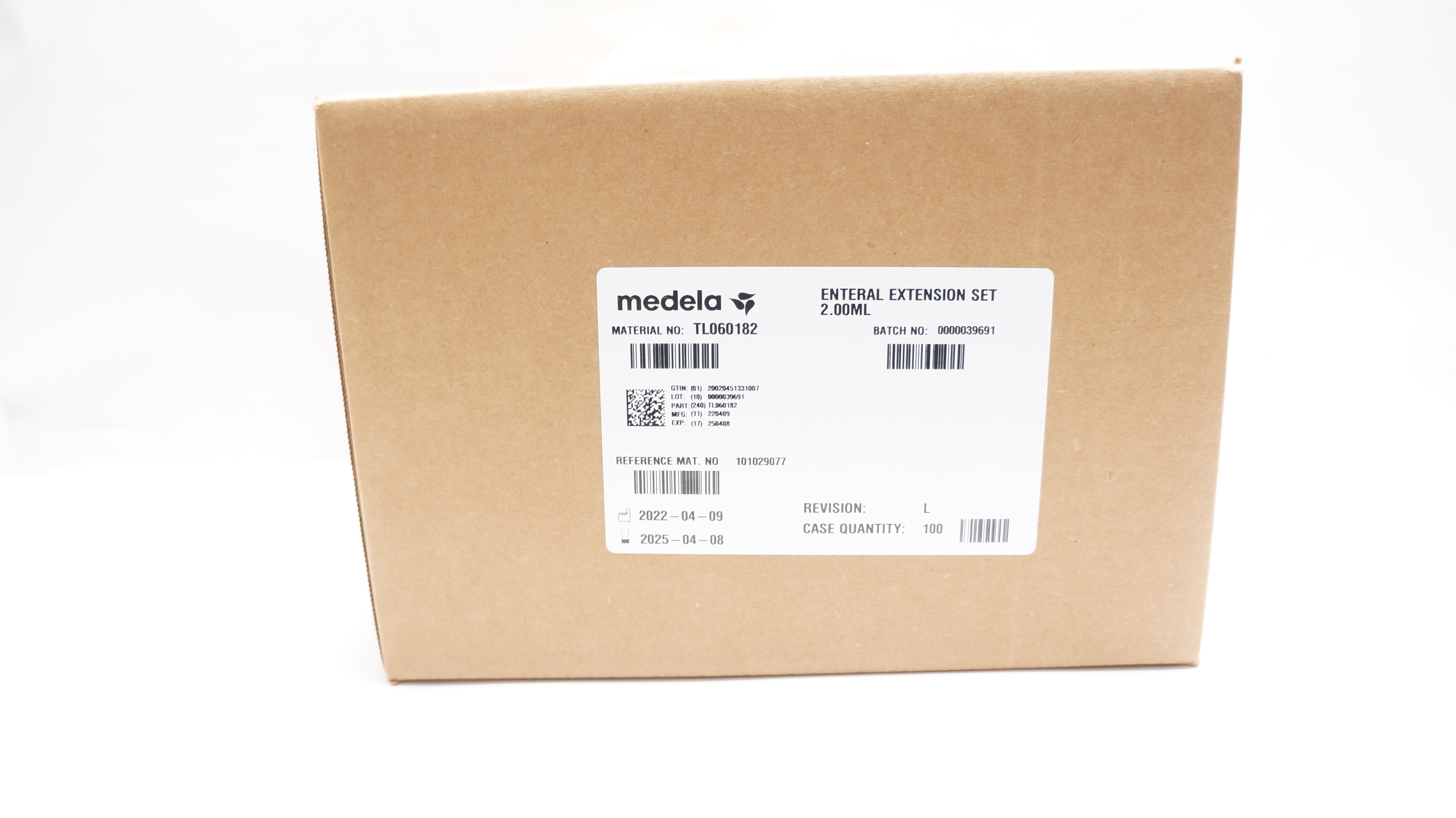Medela TL060182 Enteral Extension Set 2.00ML - Case of 100