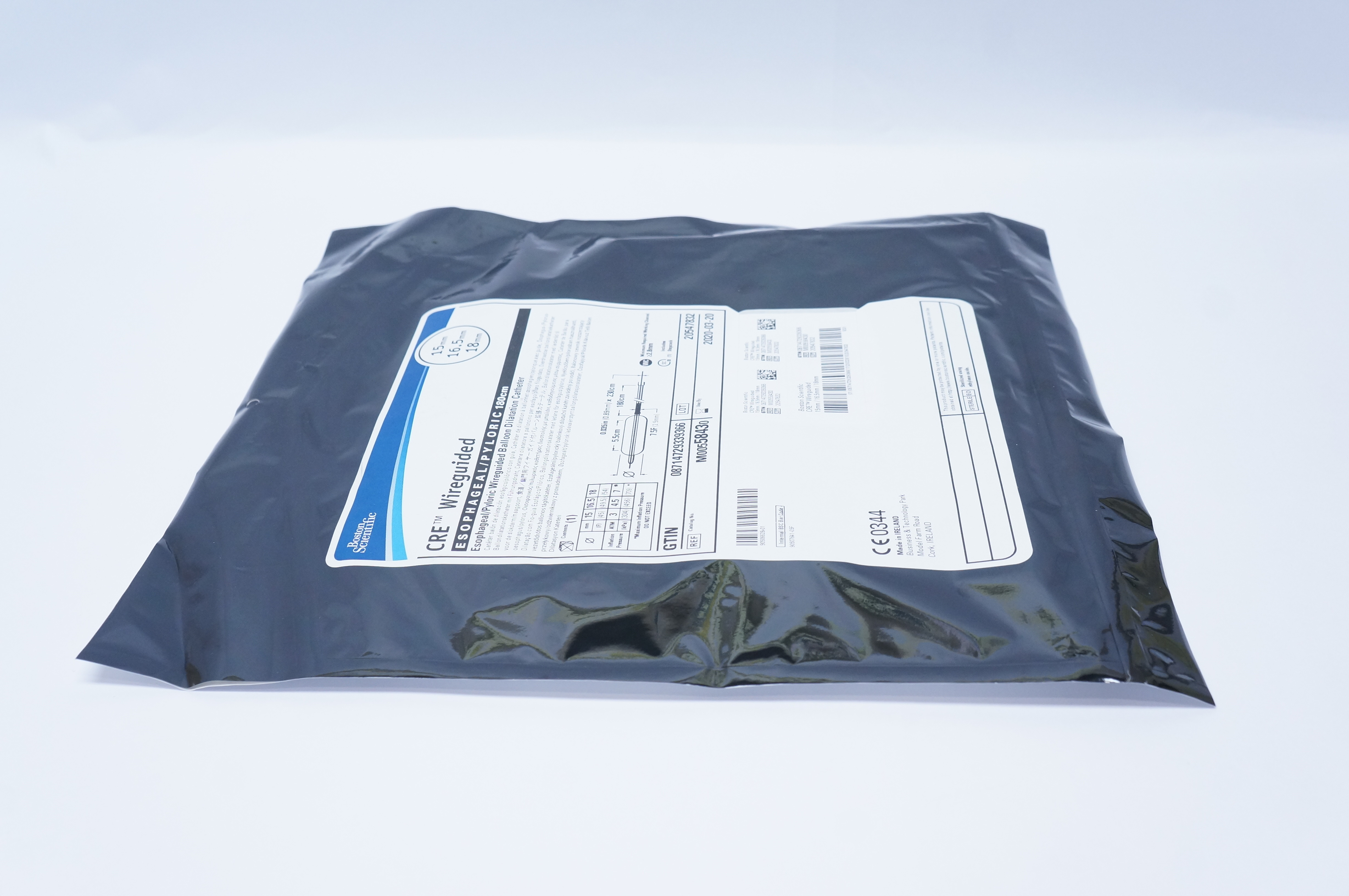 Boston Scientific 5843 CRE Wireguided Esophageal Cath. 15mm x 16.5mm x 18mm (x)