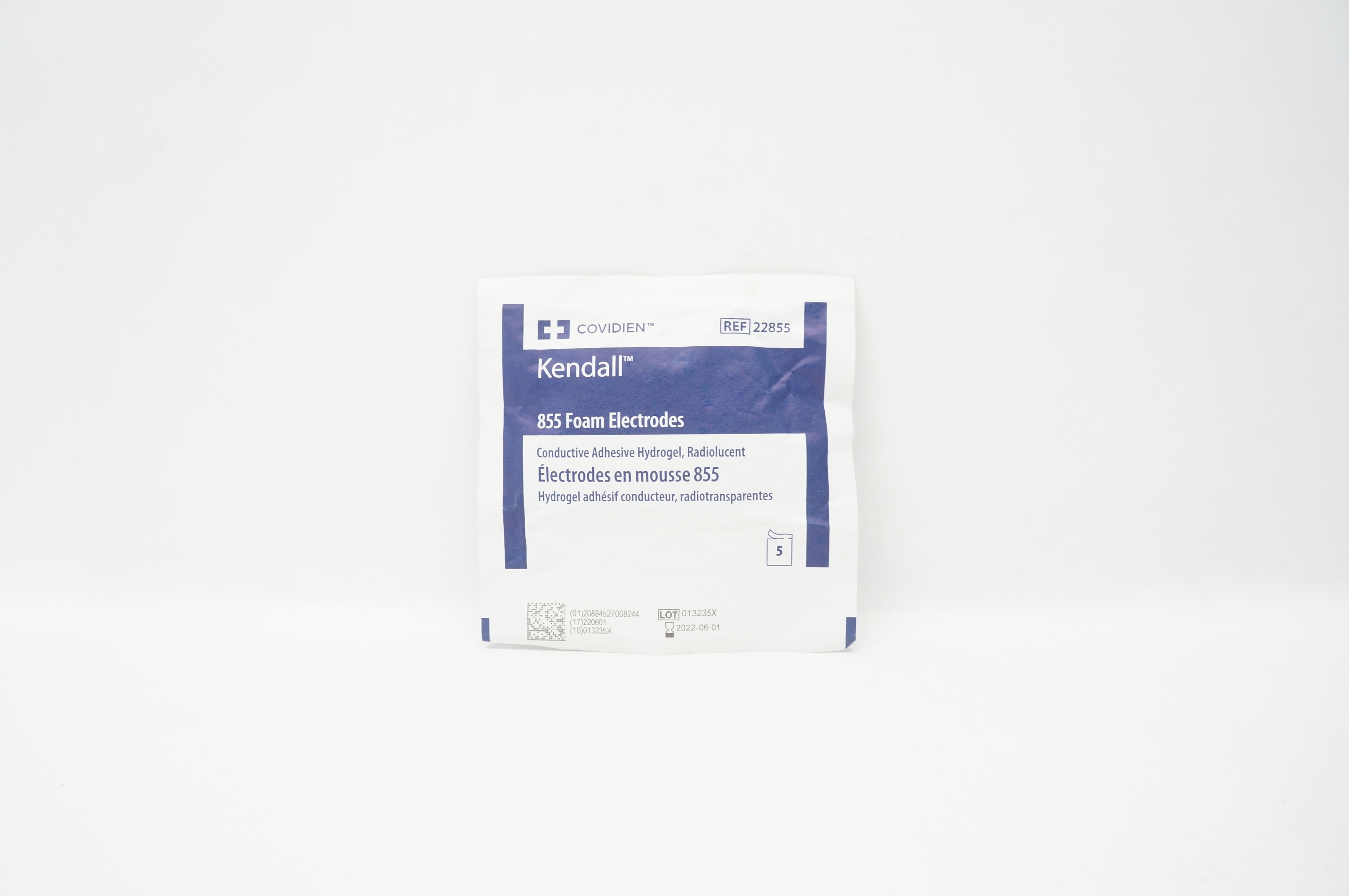 Covidien 22855 Kendall 855 Foam Electrodes (x) - Pack of 5