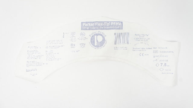 Well Lead Medical H-PFHV-75 Parker Flex-Tip Tracheal Tube 7.5 x 10.2 x 25.0mm(x)