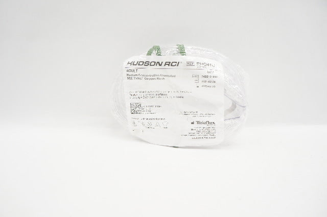 Teleflex RHO41U Hudson RCI Medium Concentration Elongated See-Thru Oxygen Mask