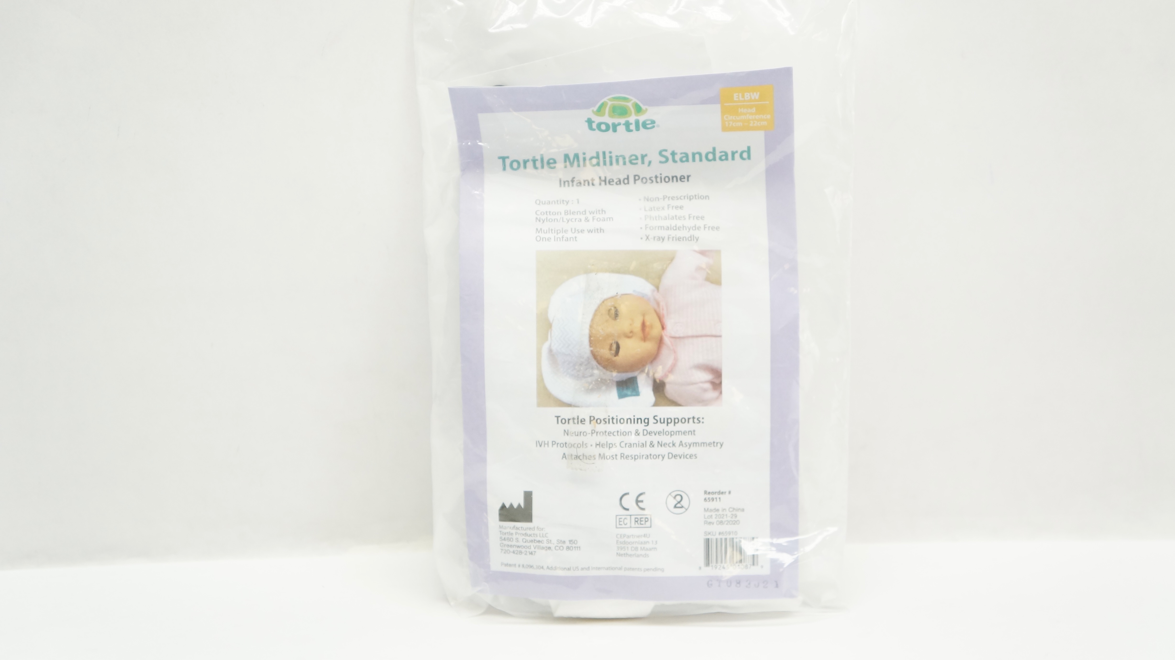 Tortle Products 65911 Infant Standard Head Positioner 17-22cm