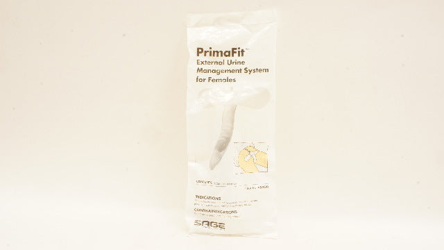 Sage 5400 PrimaFit External Urine Management System, Female, Adult Size