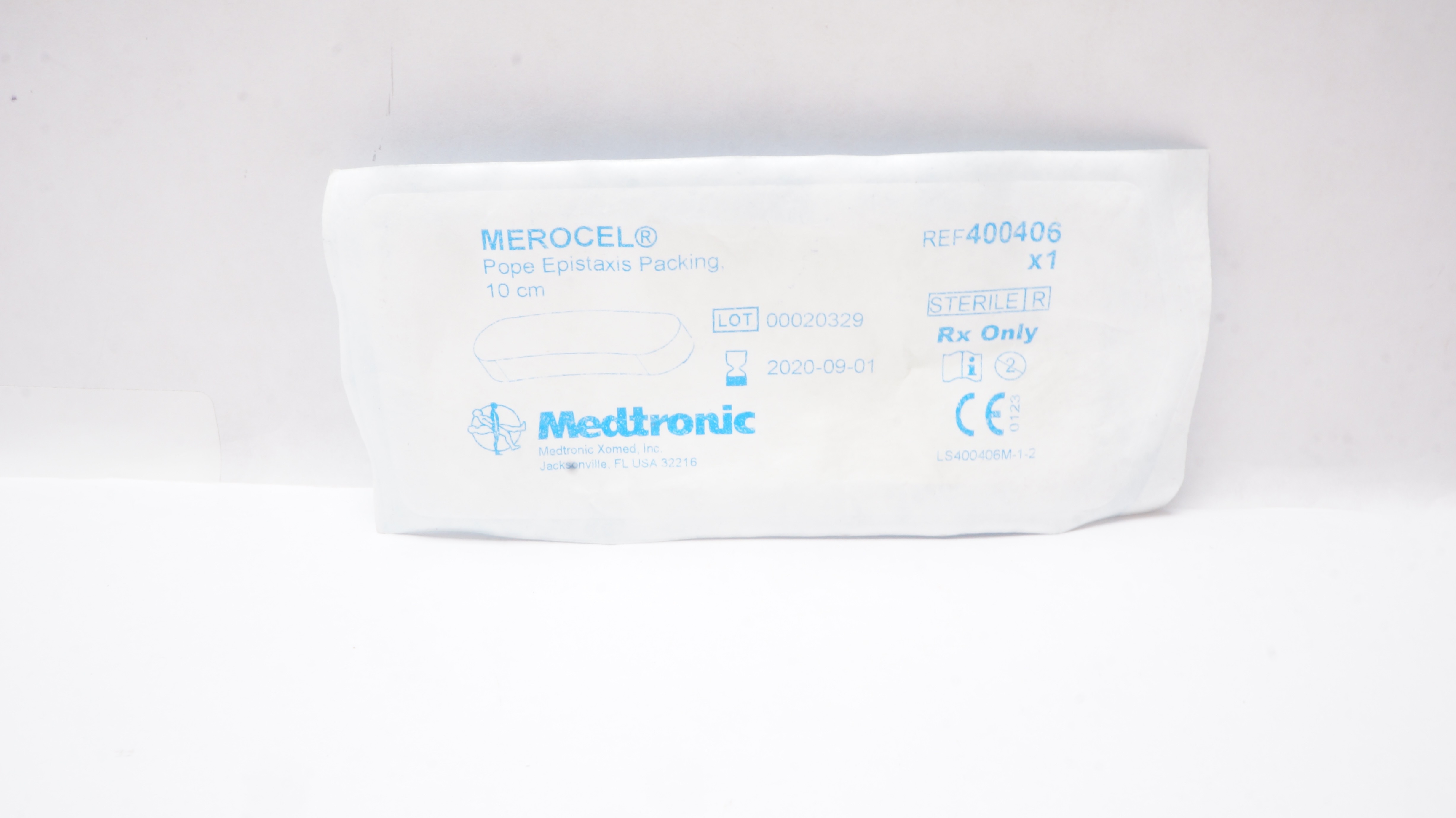 Medtronic 400406 MEROCEL Pope Epistaxis Packing 10cm (x)