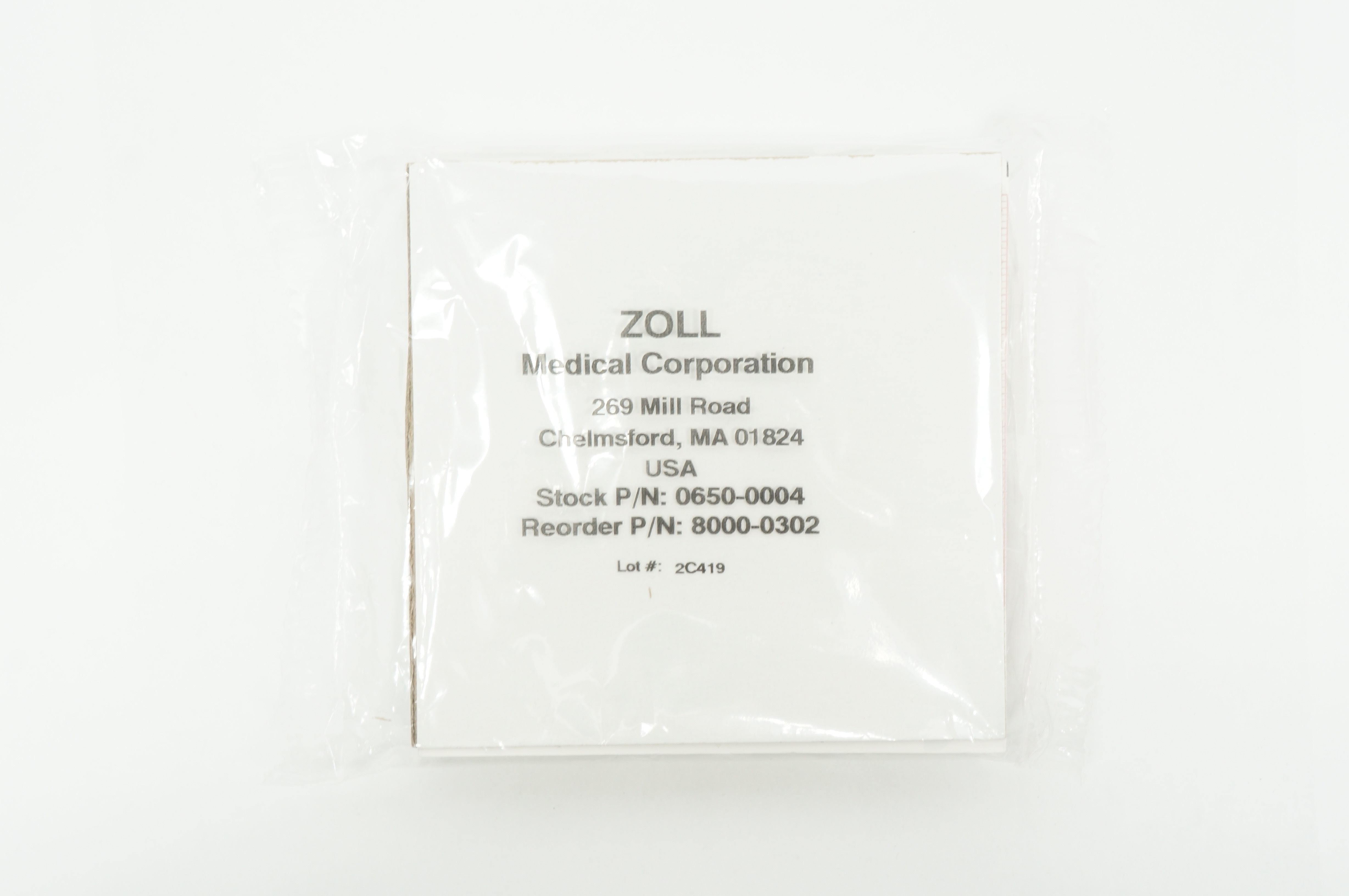 Zoll Medical Corporation 8000-0302 Diagnostic Recording Paper