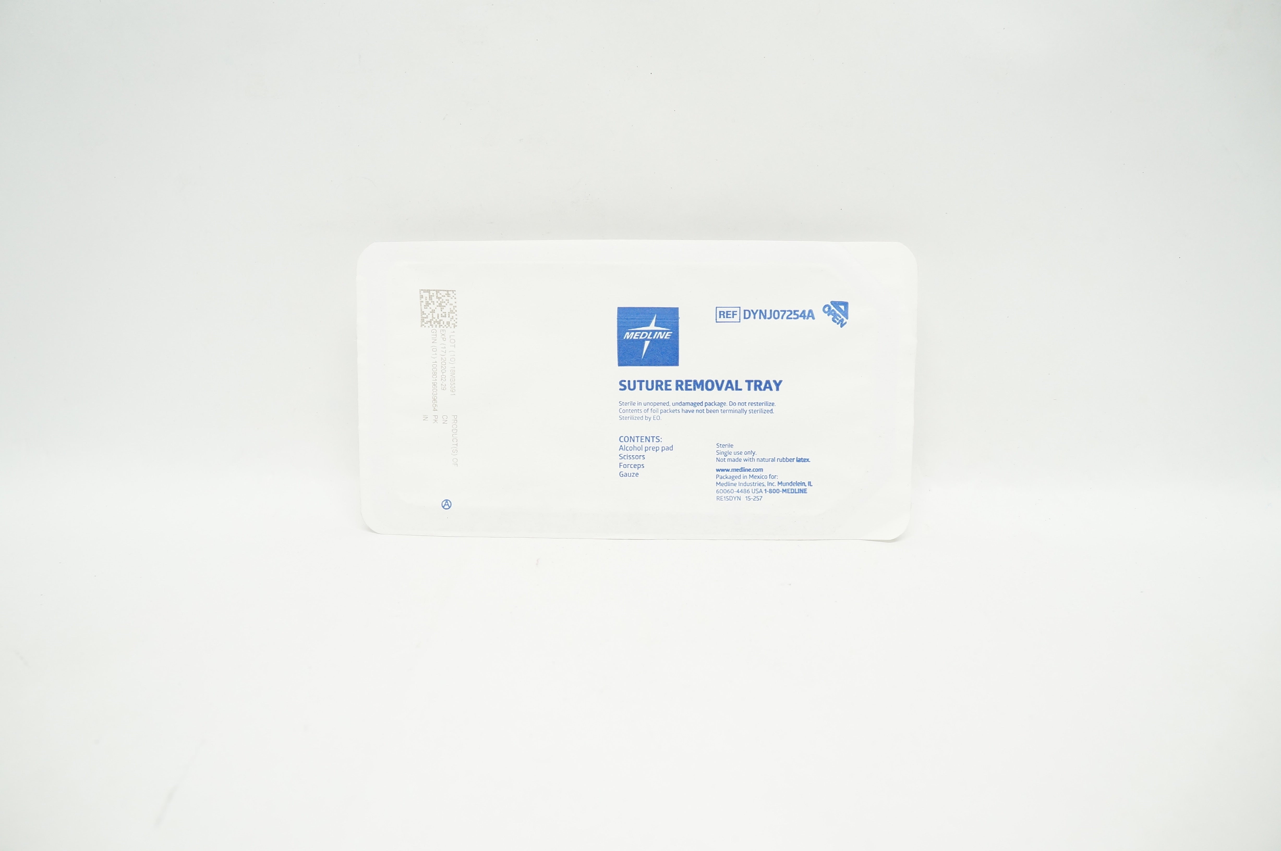 Medline DYNJ07254A Stre Removal Tray (x)