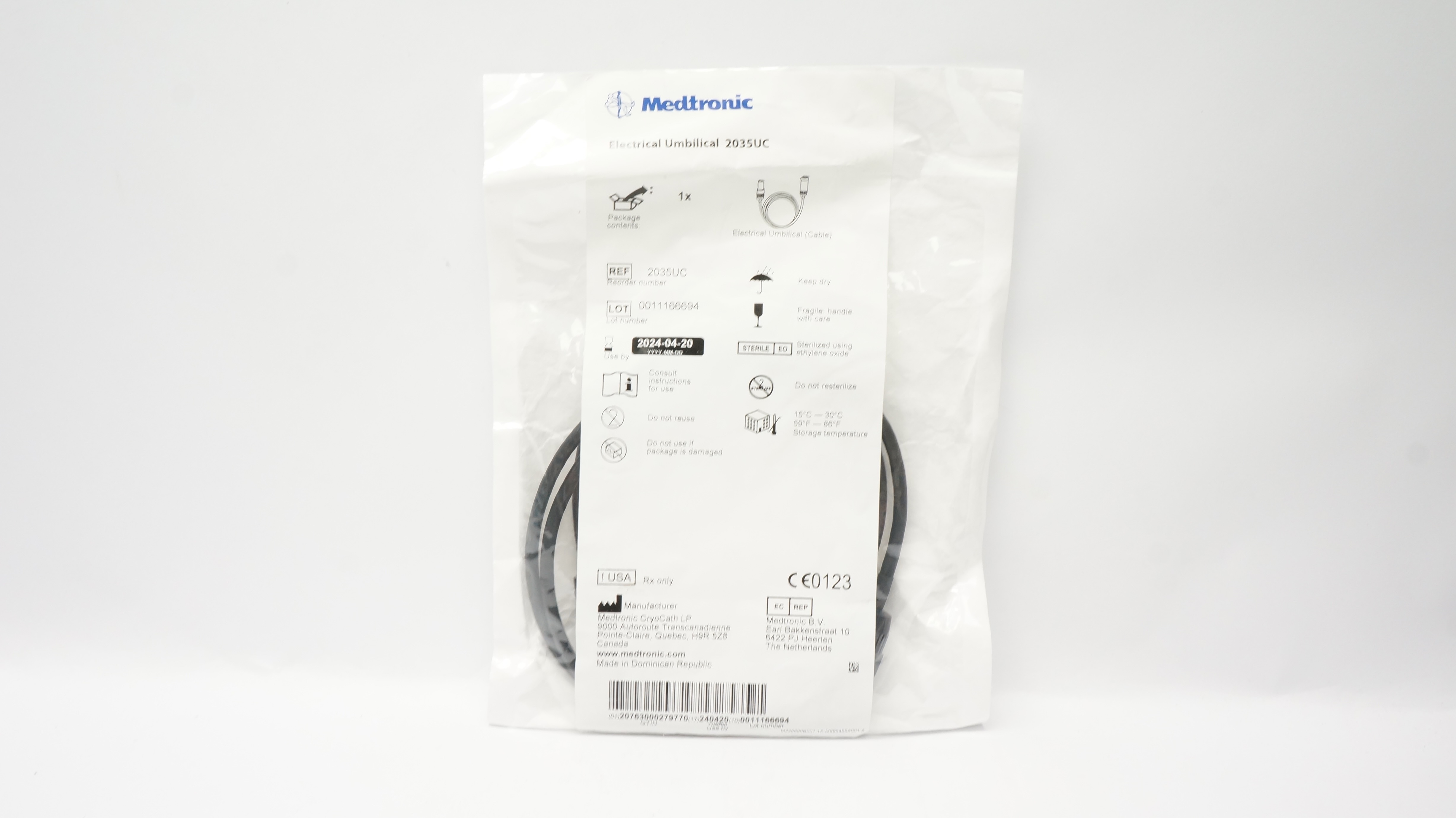 Medtronic 2035UC Electrical Umbilical  (x)