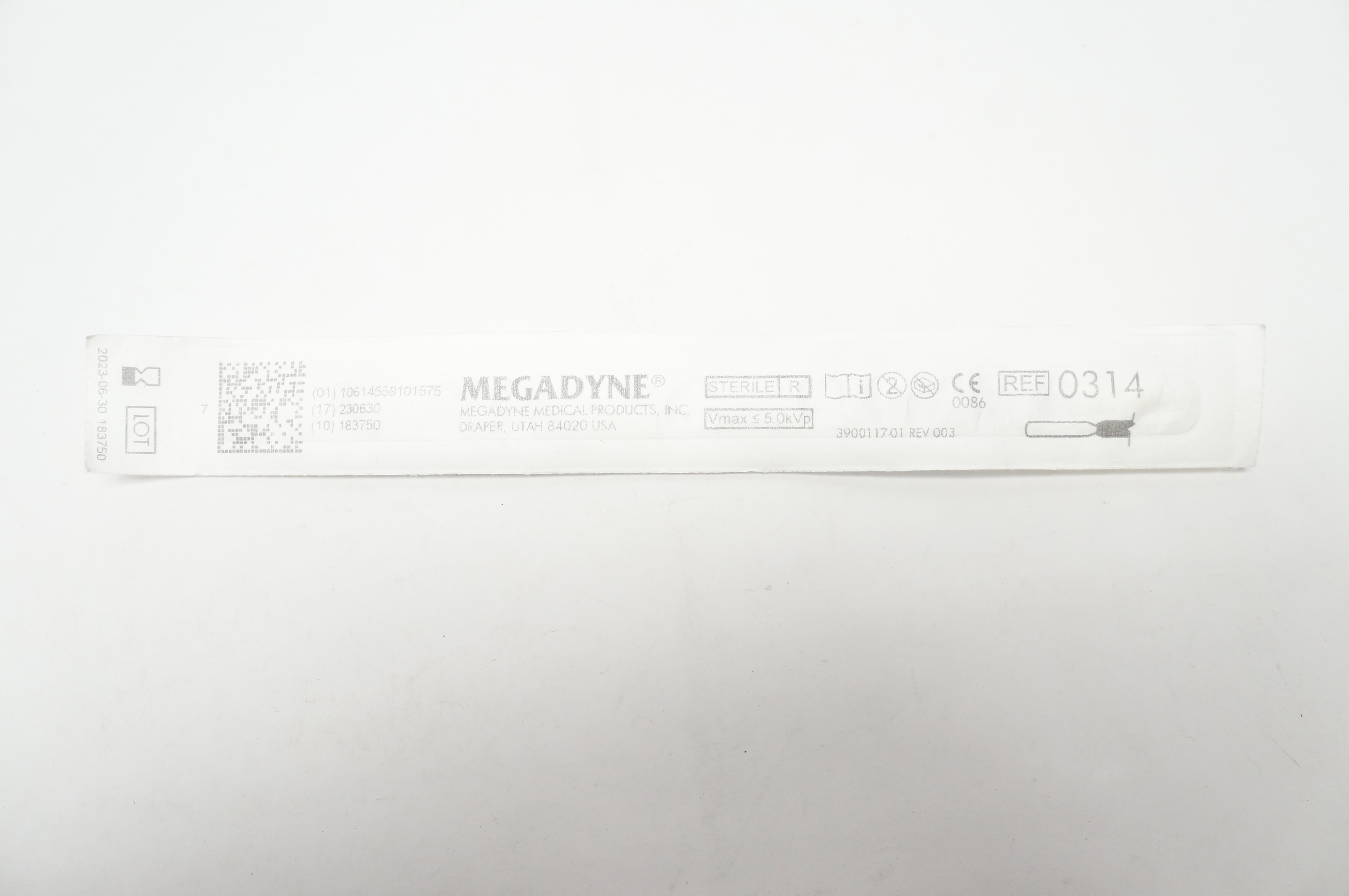Megadyne 0314 Stainless Steel Blade Electrodes 4 inch