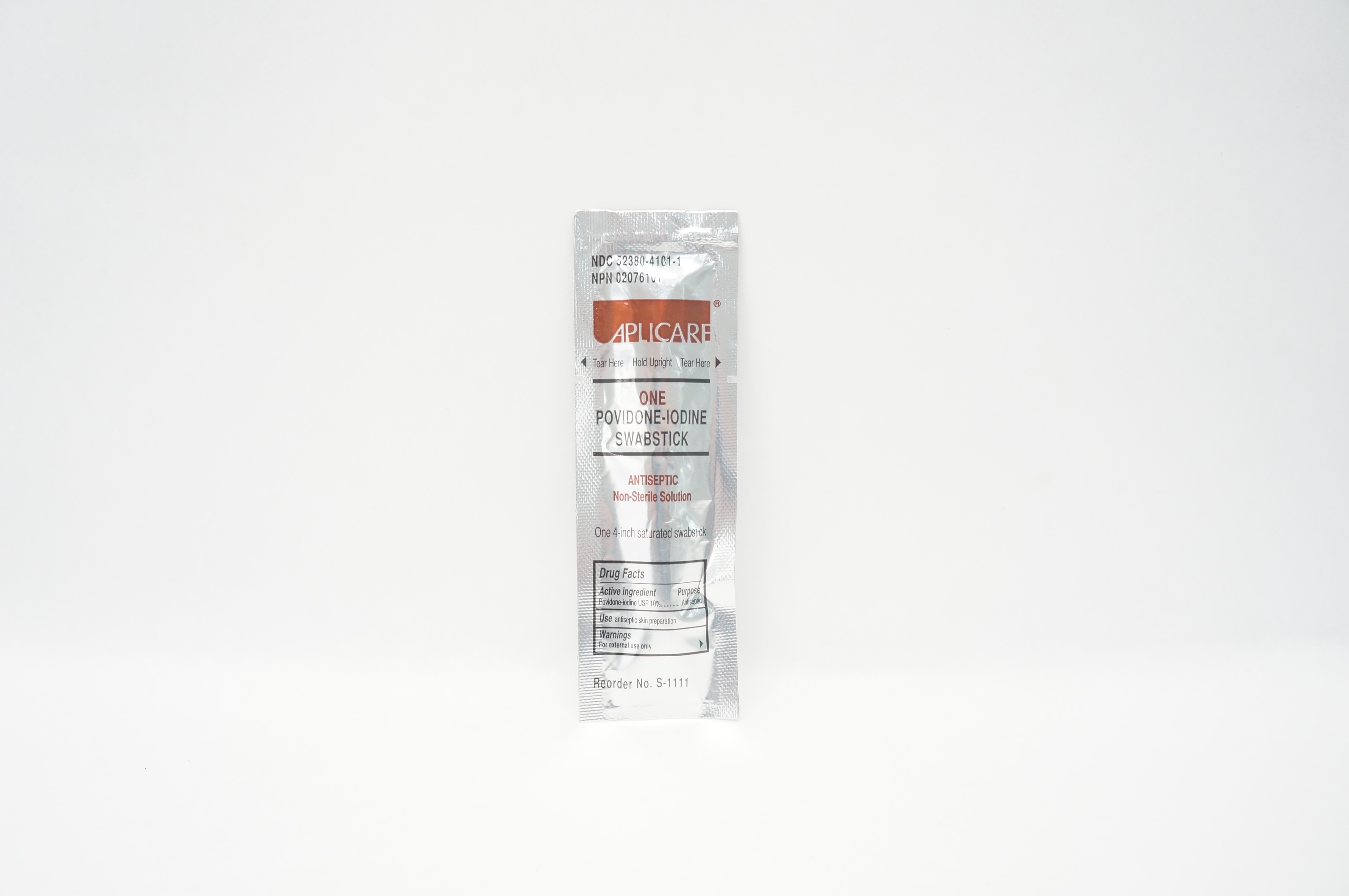 Aplicare S-1111 One Povidone-Iodine Swabsticks Antiseptic (x)