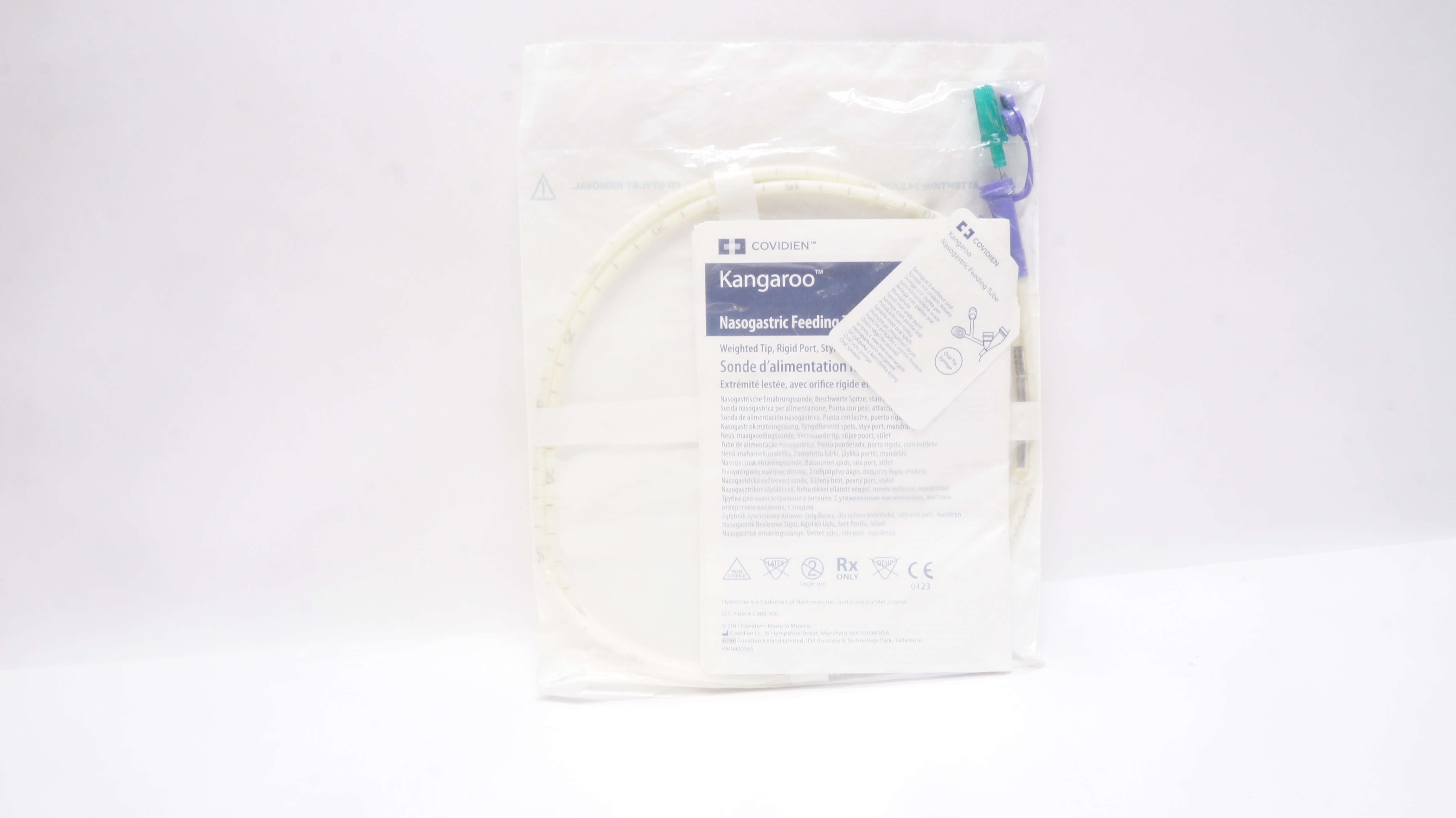 Covidien 8884721252 Kangaroo Nasogastric Feeding Tube 12Fr/Ch x 43inch (x)