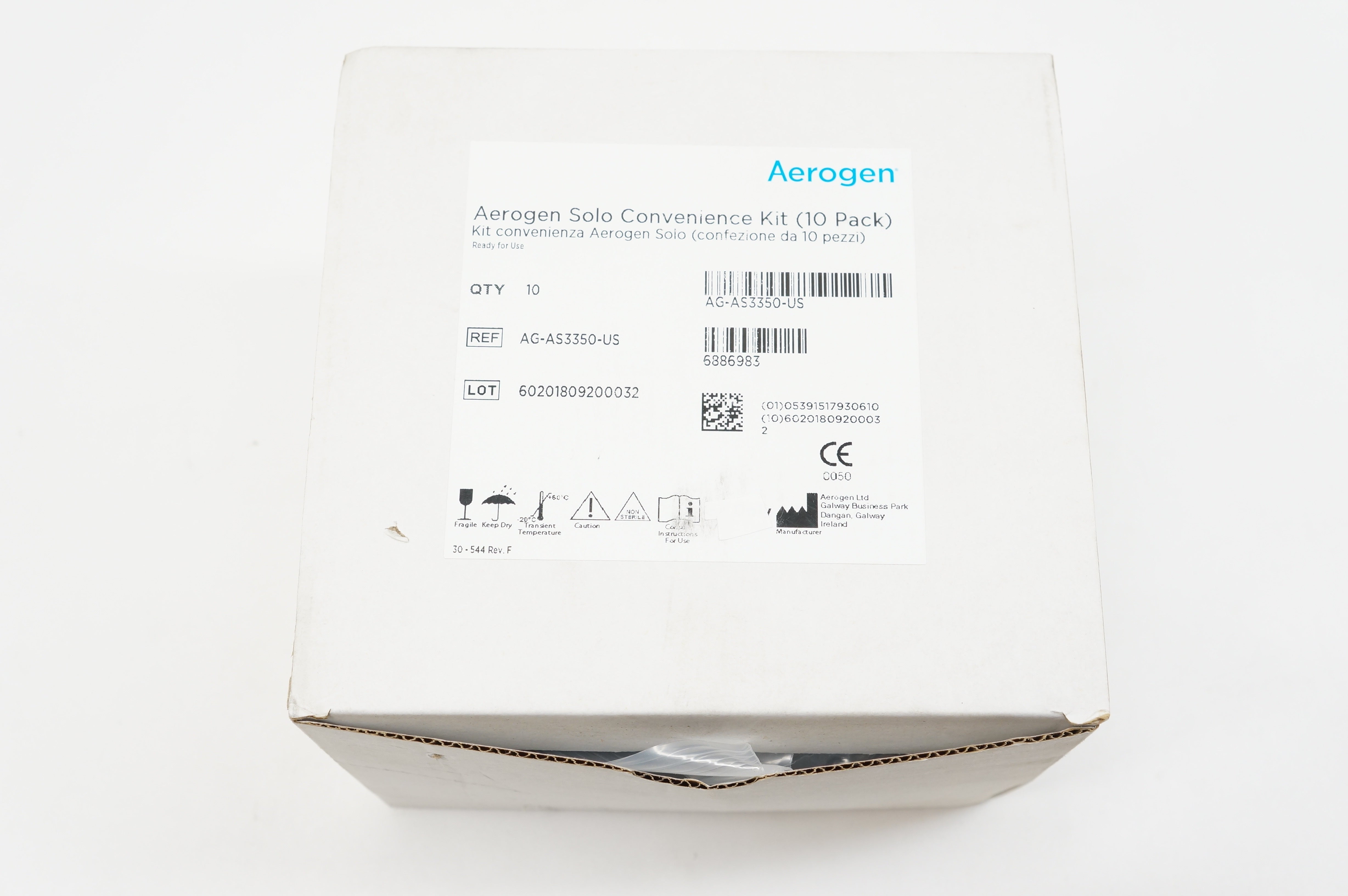 Aerogen AG-AS3350-US Solo Convenience Kit - Box of 10