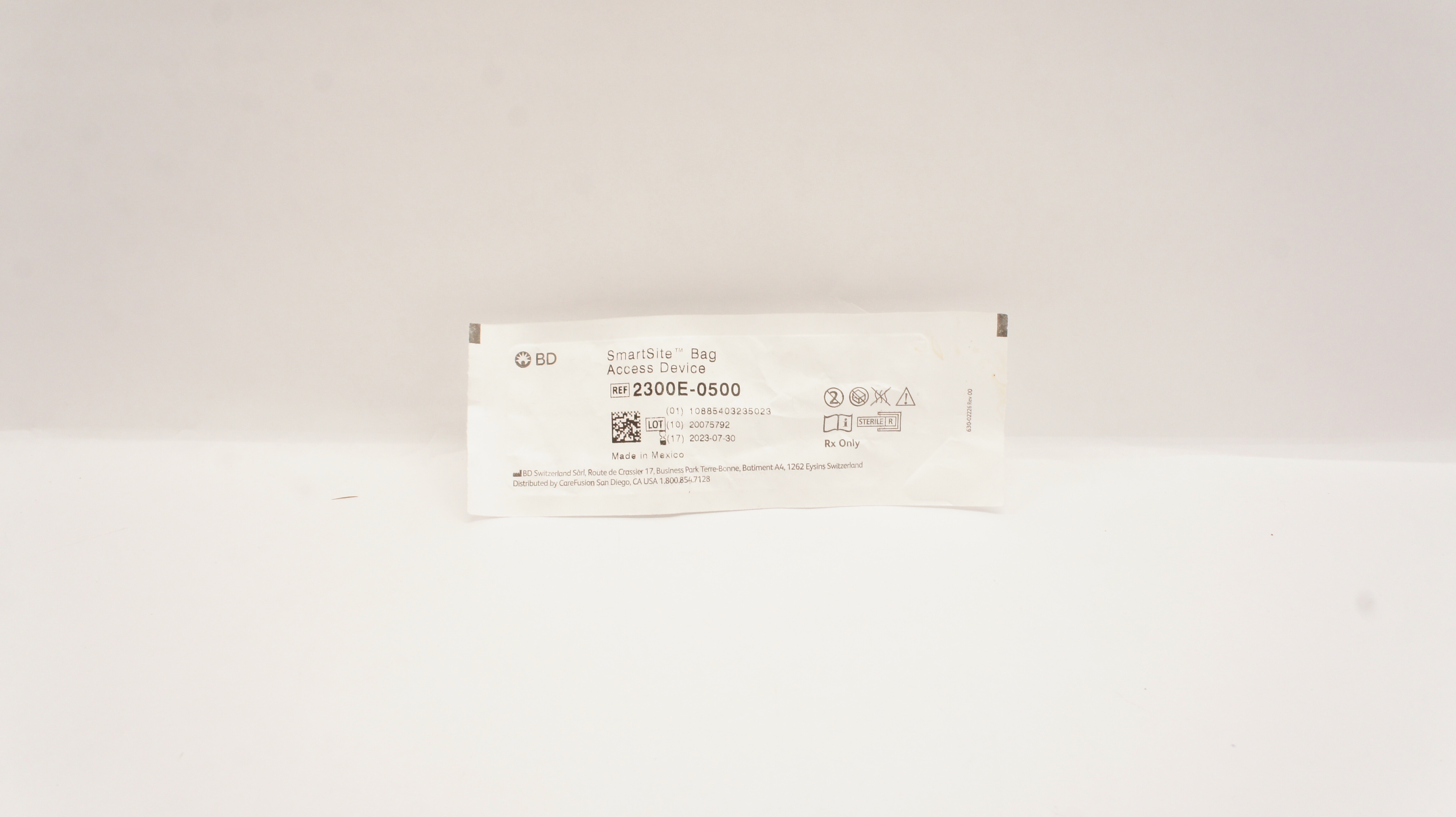BD 2300E-0500 BD SmartSite Bag Access Device