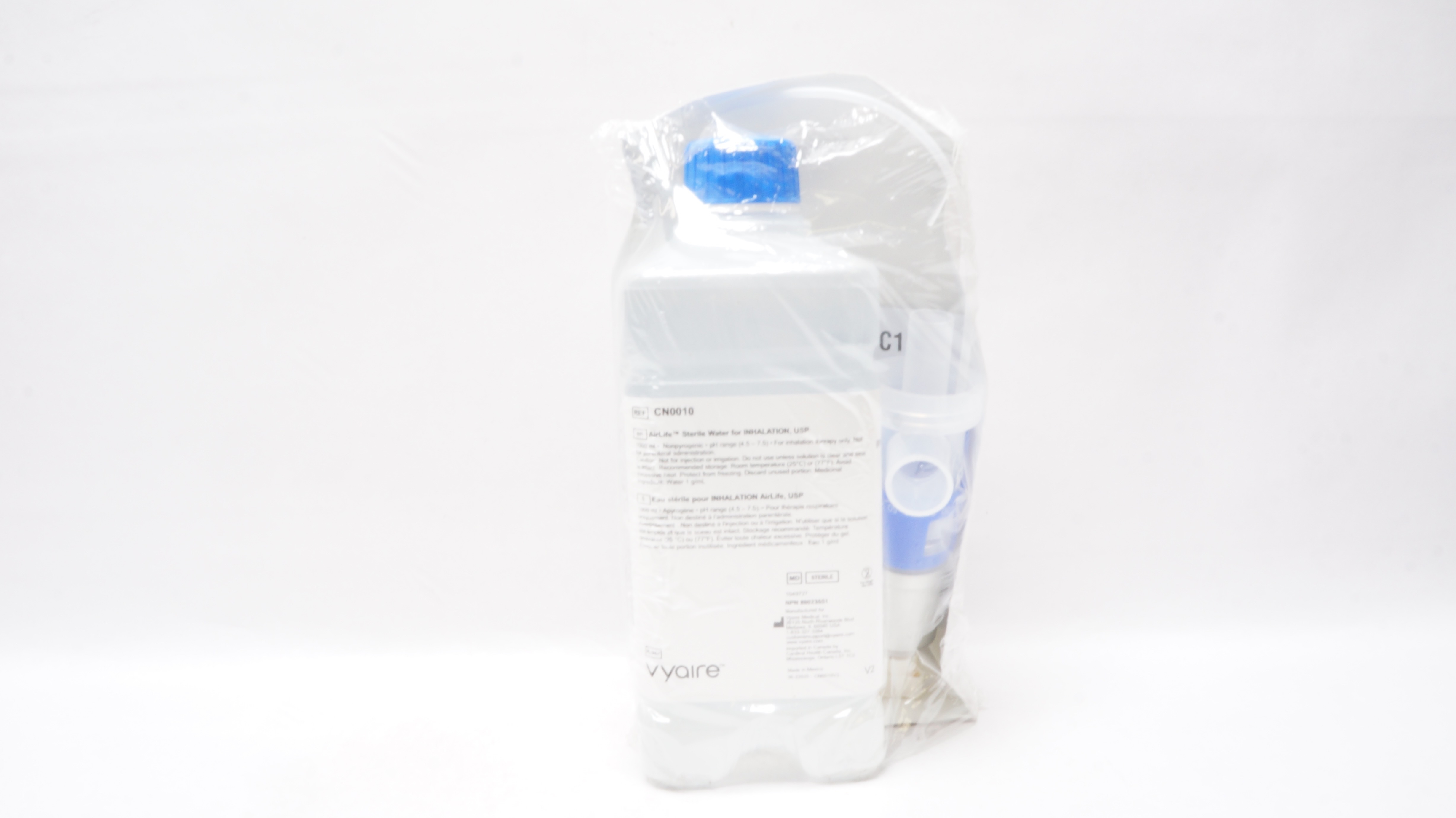 Teleflex RHP340U Hudson RCI Prefilled Humidifier 340mL