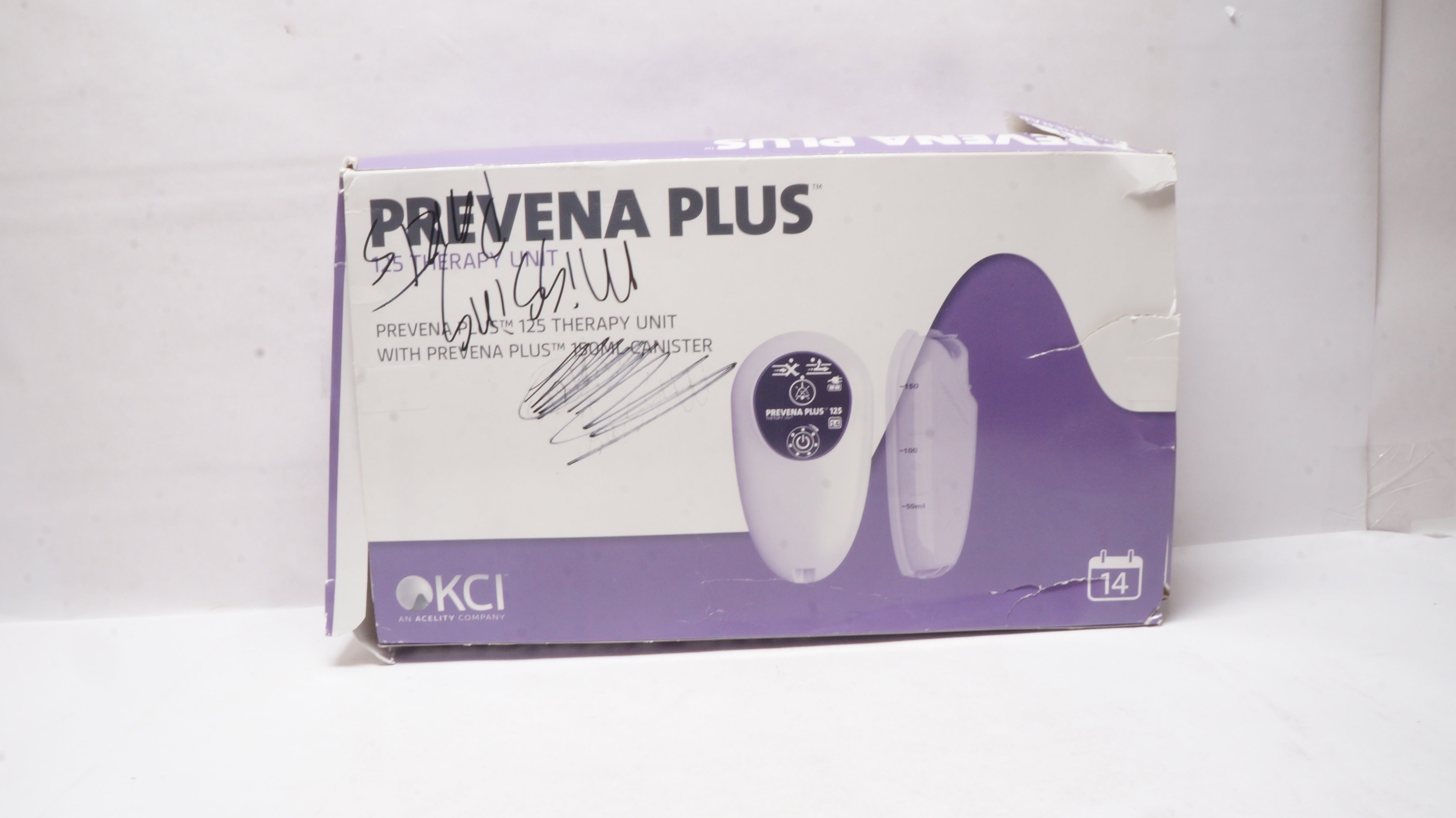 KCI PRE4010 Prevena Plus 125 Therapy Unit w/Canister 150mL
