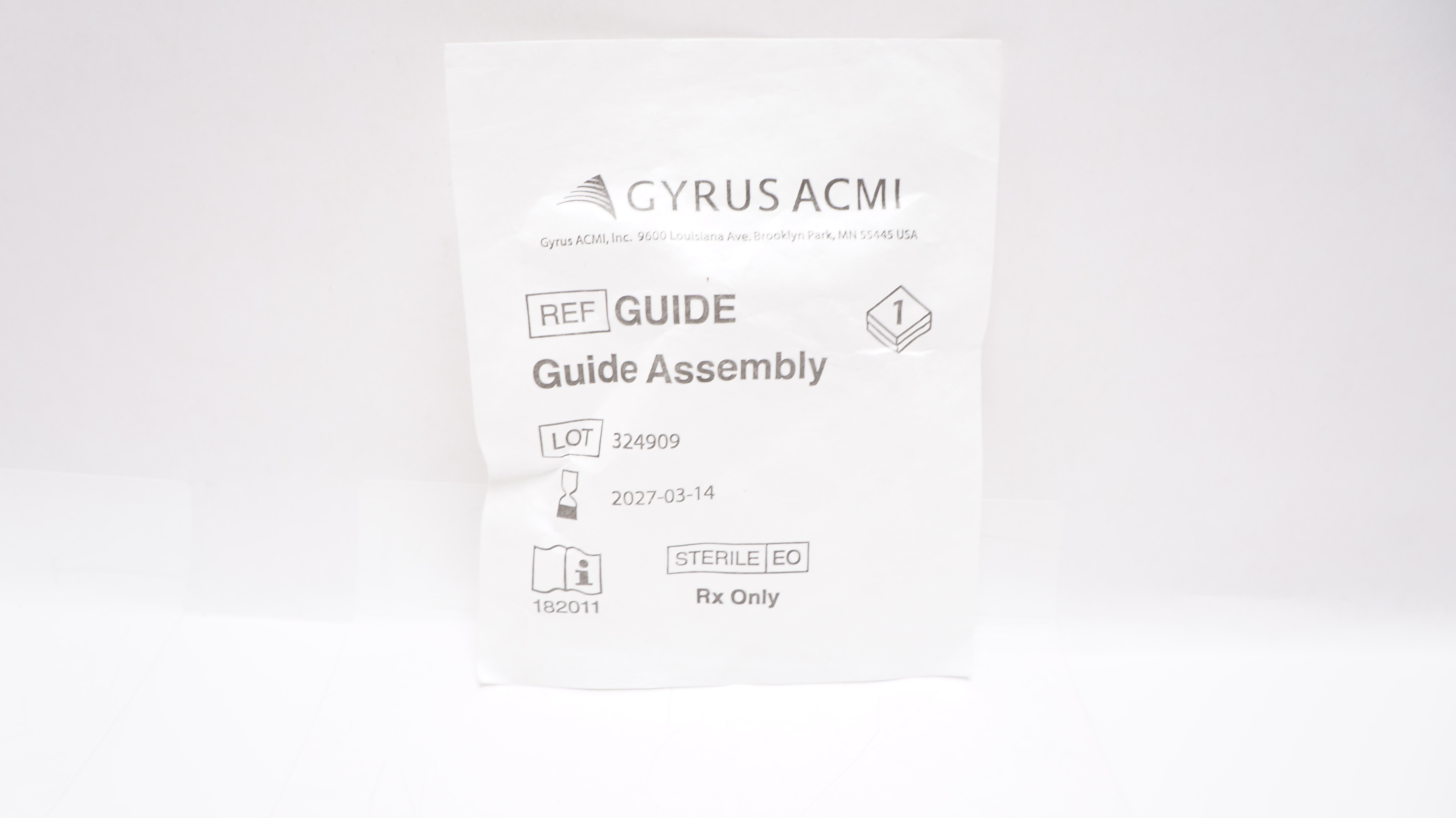Gyrus ACMI GUIDE Assembly