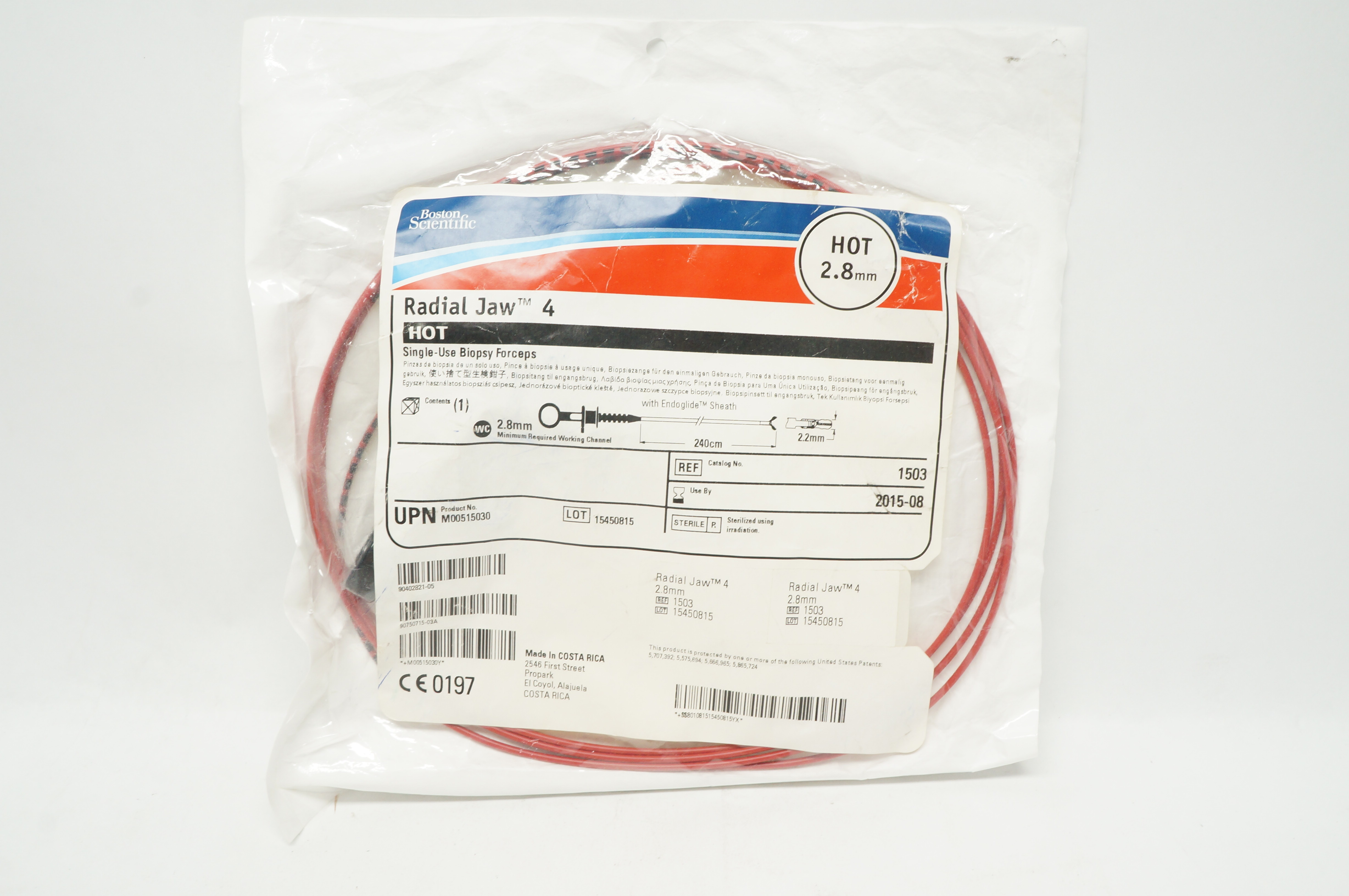Boston Scientific 1503 Radial Jaw 4 Biopsy Forceps Hot 2.8mm (x)