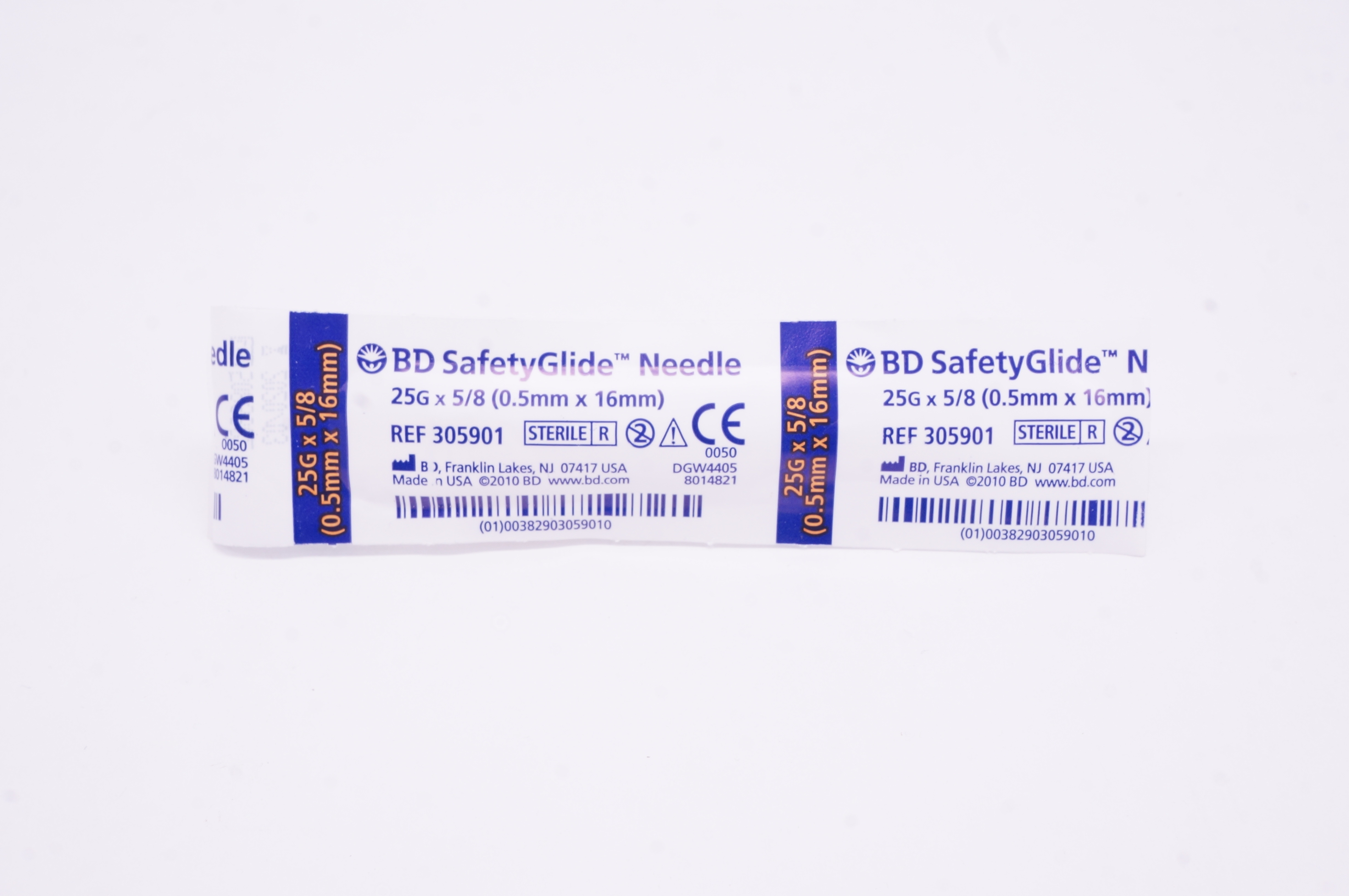 BD 305901 SafetyGlide  Ndle 25G x 5/8 inch (x)