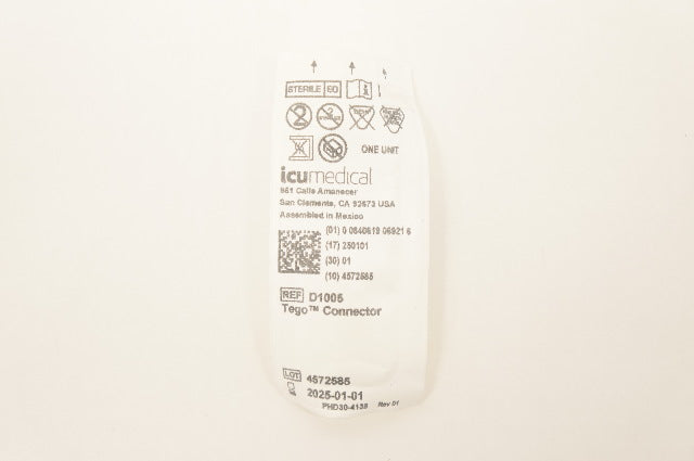 ICUmedical D1005 Tego Connector