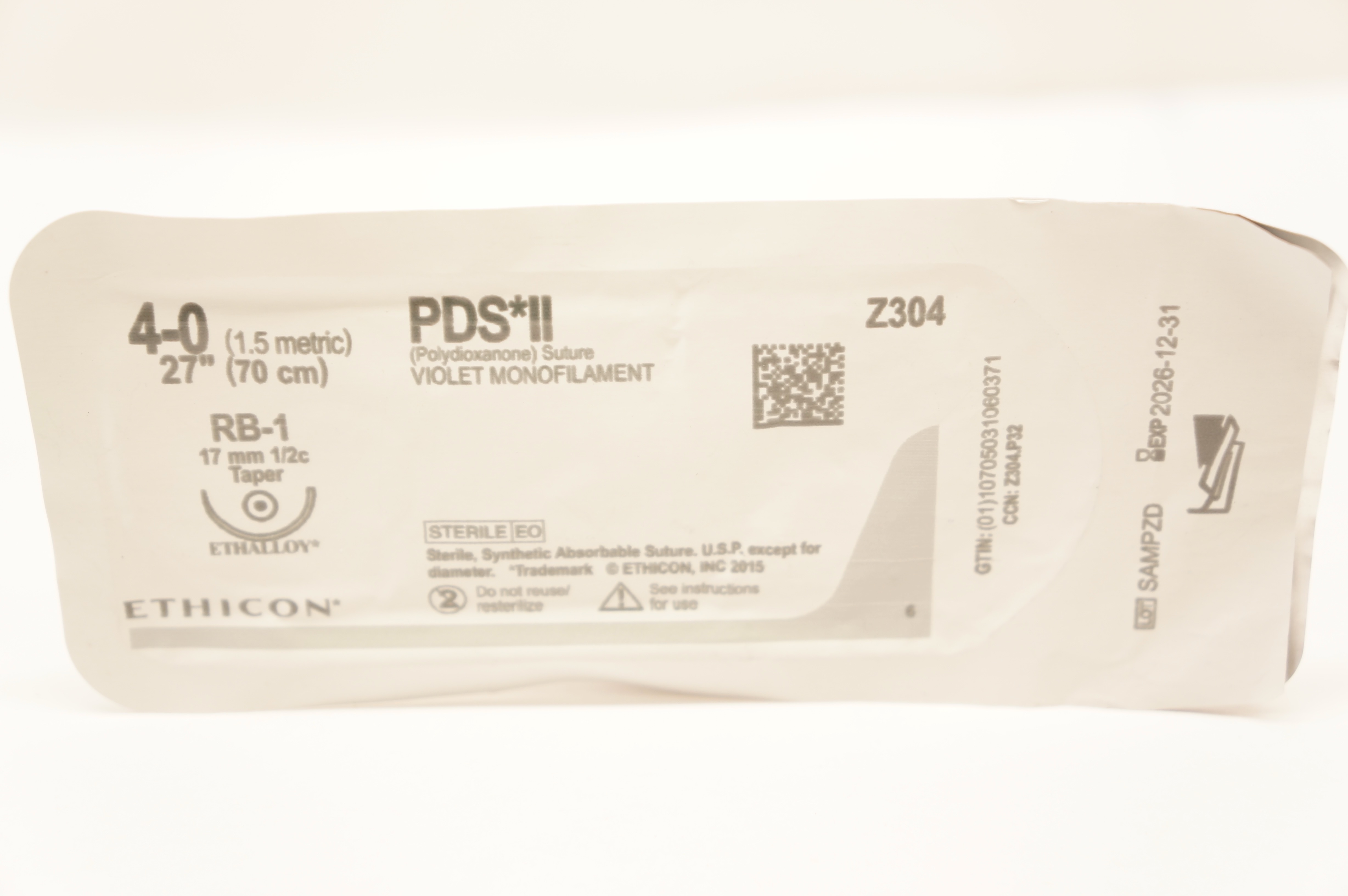 normoton 001 COMPACT 2 STANDARDS レコード Absorbable Suture with Needle PDS™ II - McKesson