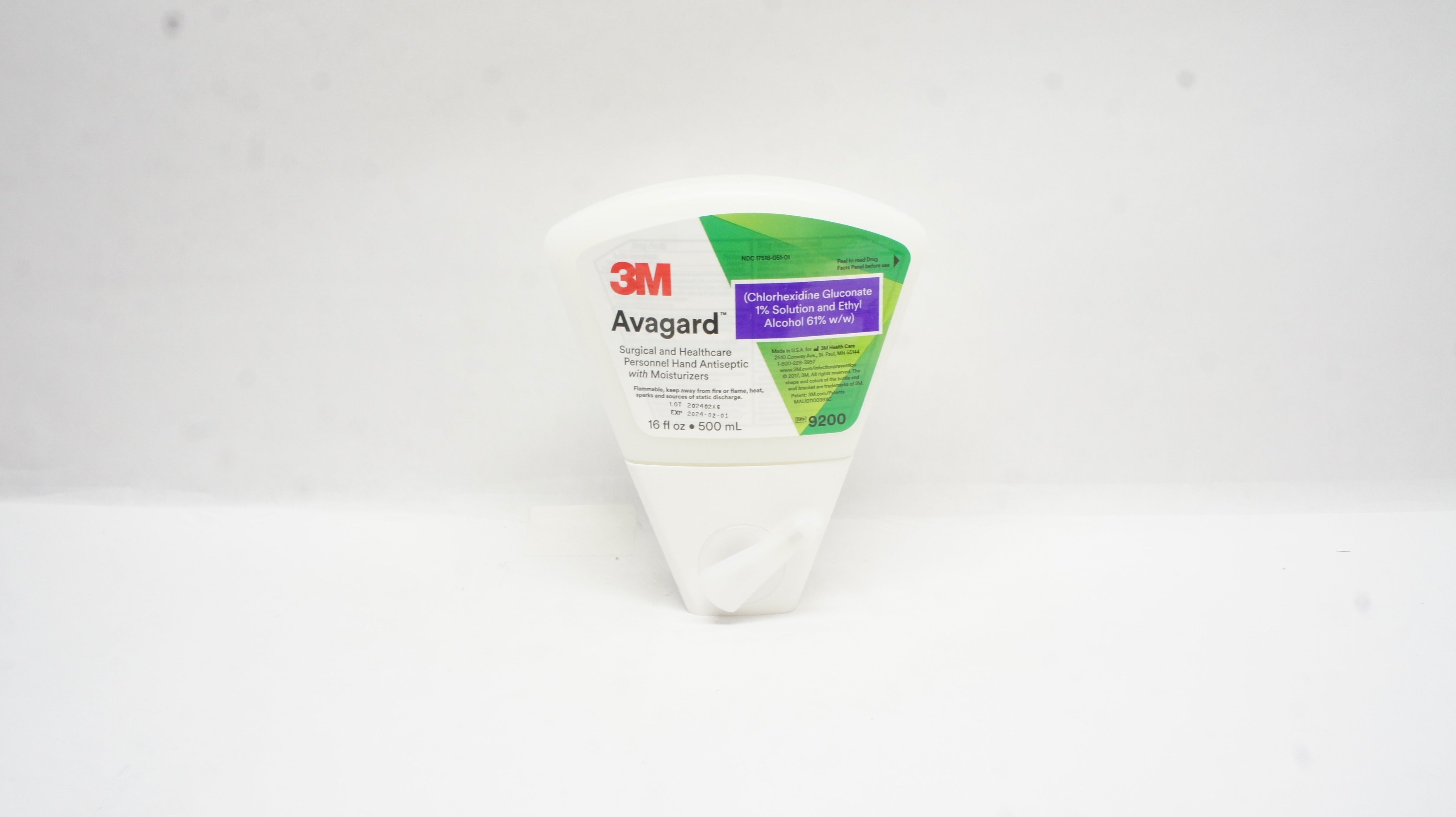 3M 9200 Avagard Surgical Personnel Hand Antiseptic with Moisturizers 16fl oz