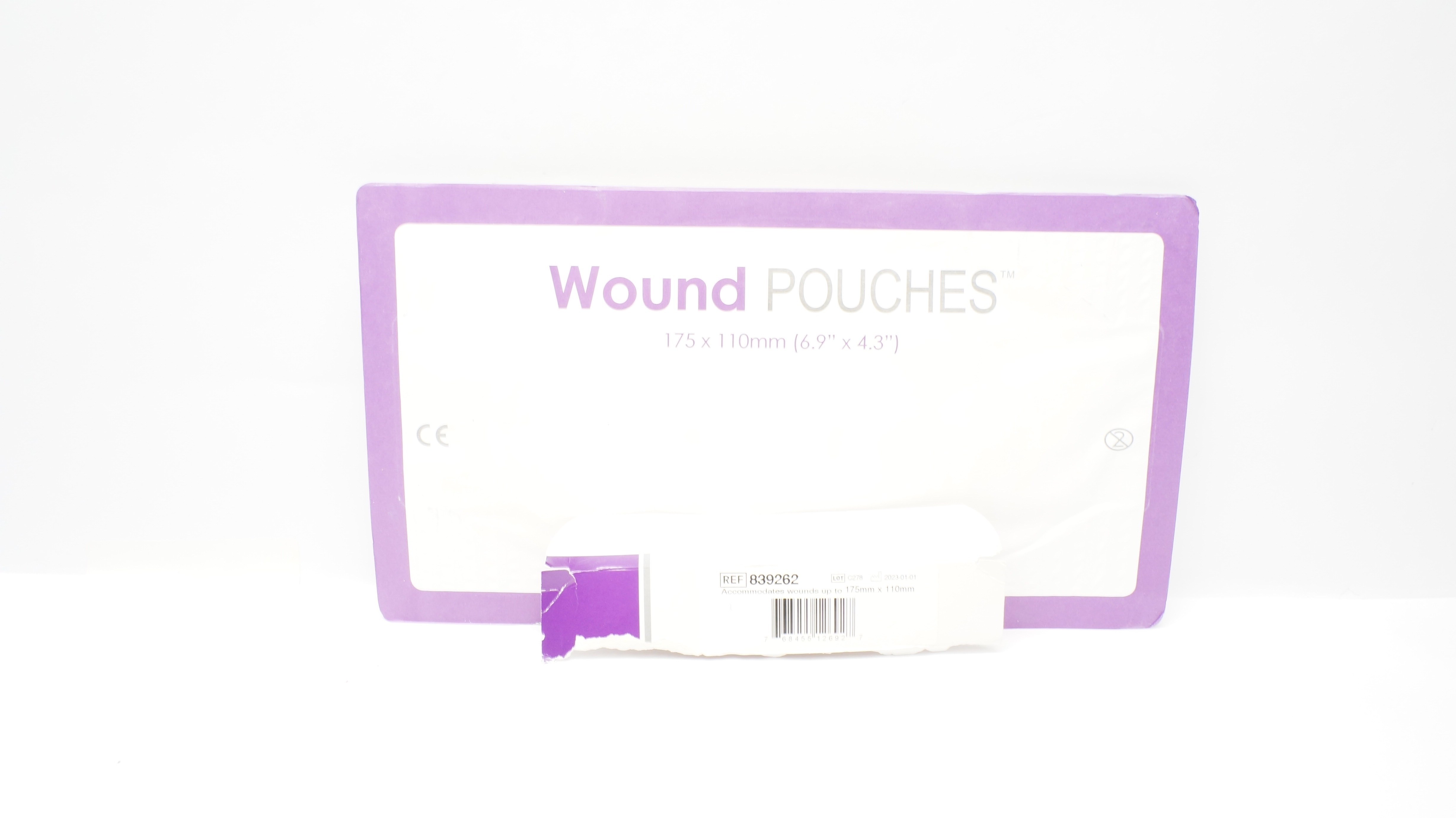 839262 Eakin Wound Pouch 6.9inch x 4.3inch