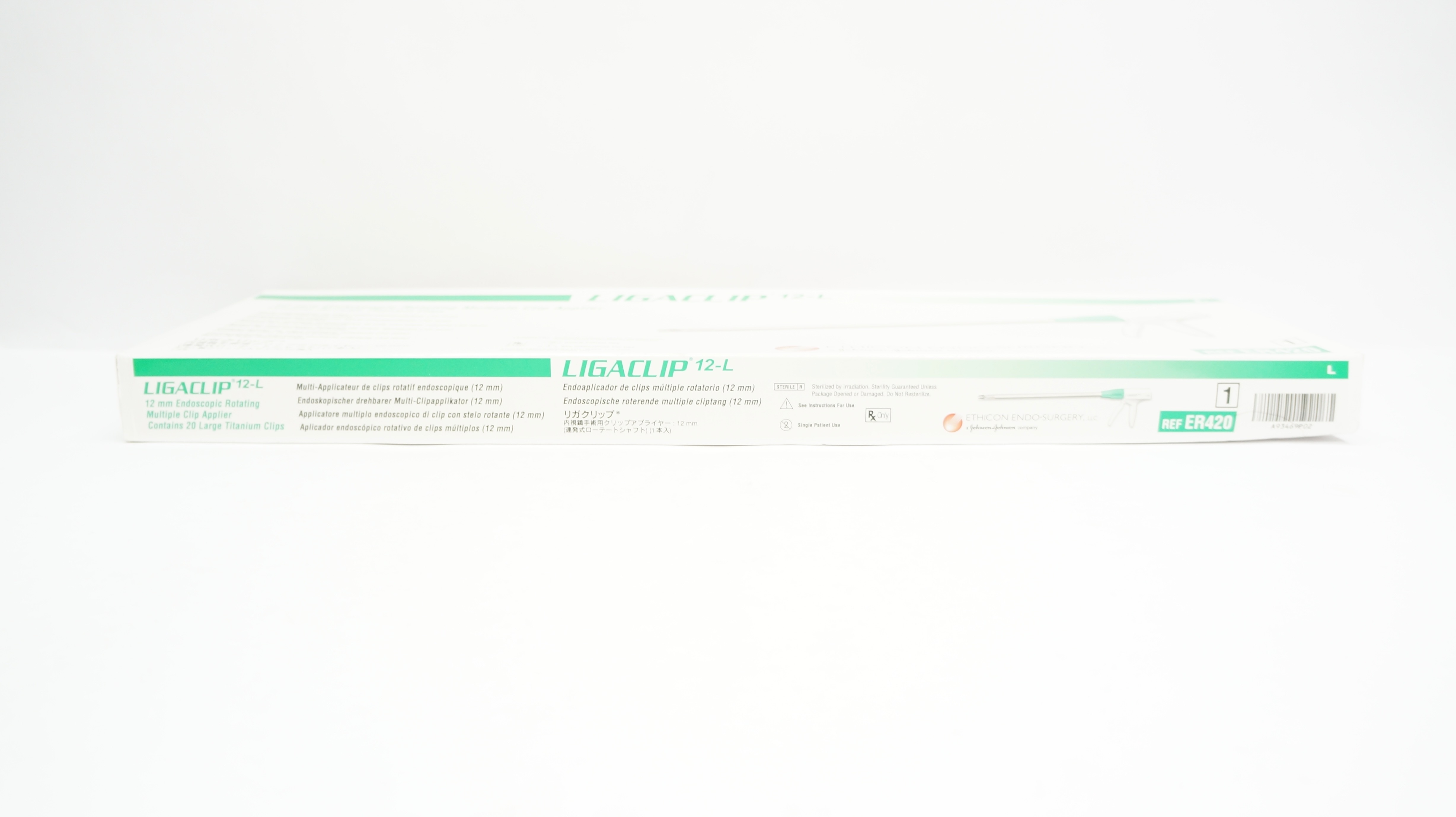 えりりんページ Ethicon ER420 LIGACLIP 12mm Endoscopic Rotating Multiple Clip