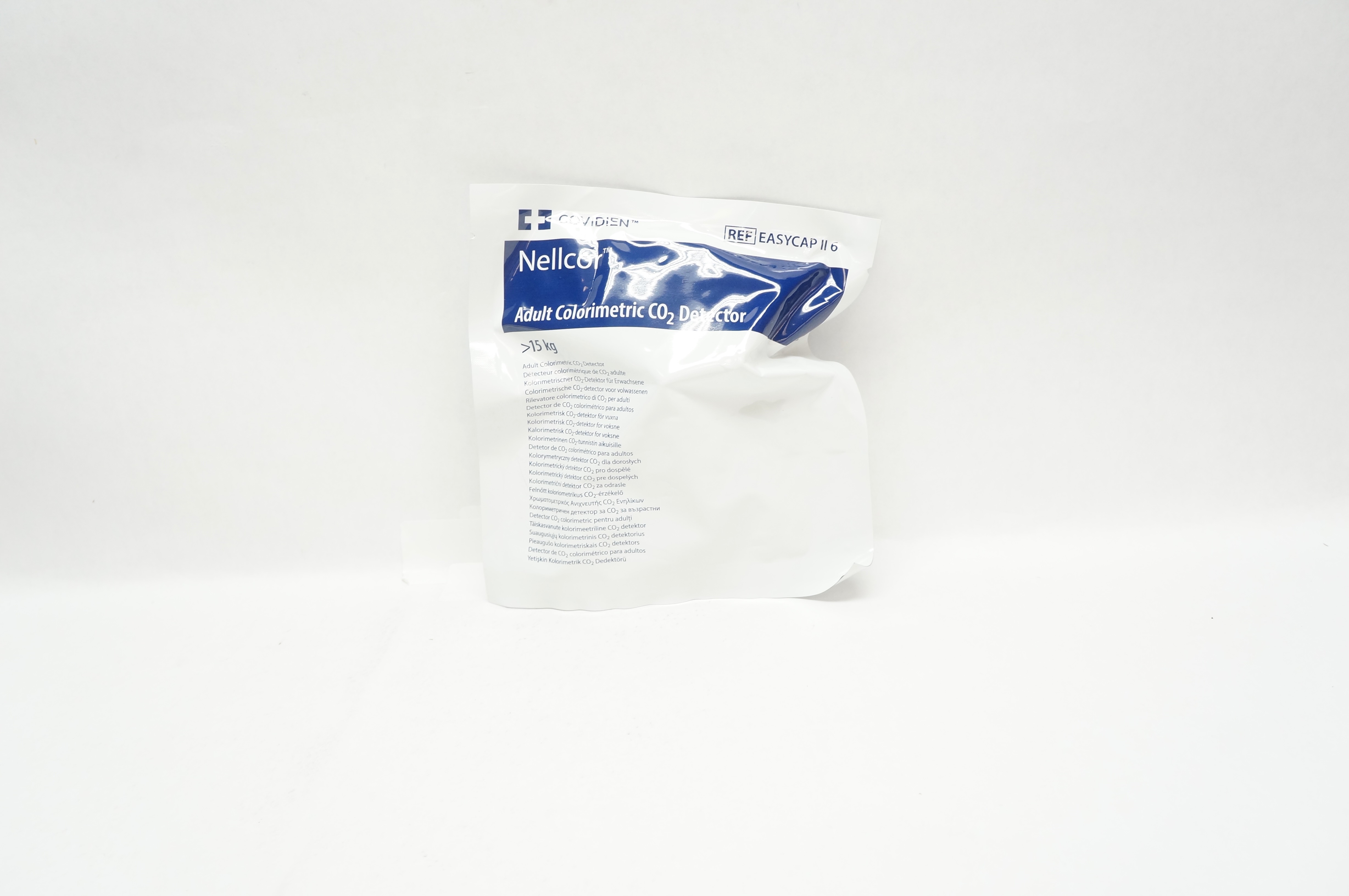 Covidien EASYCAPII6 Nellcor Adult Colorimetric CO2 Detector >15 kg