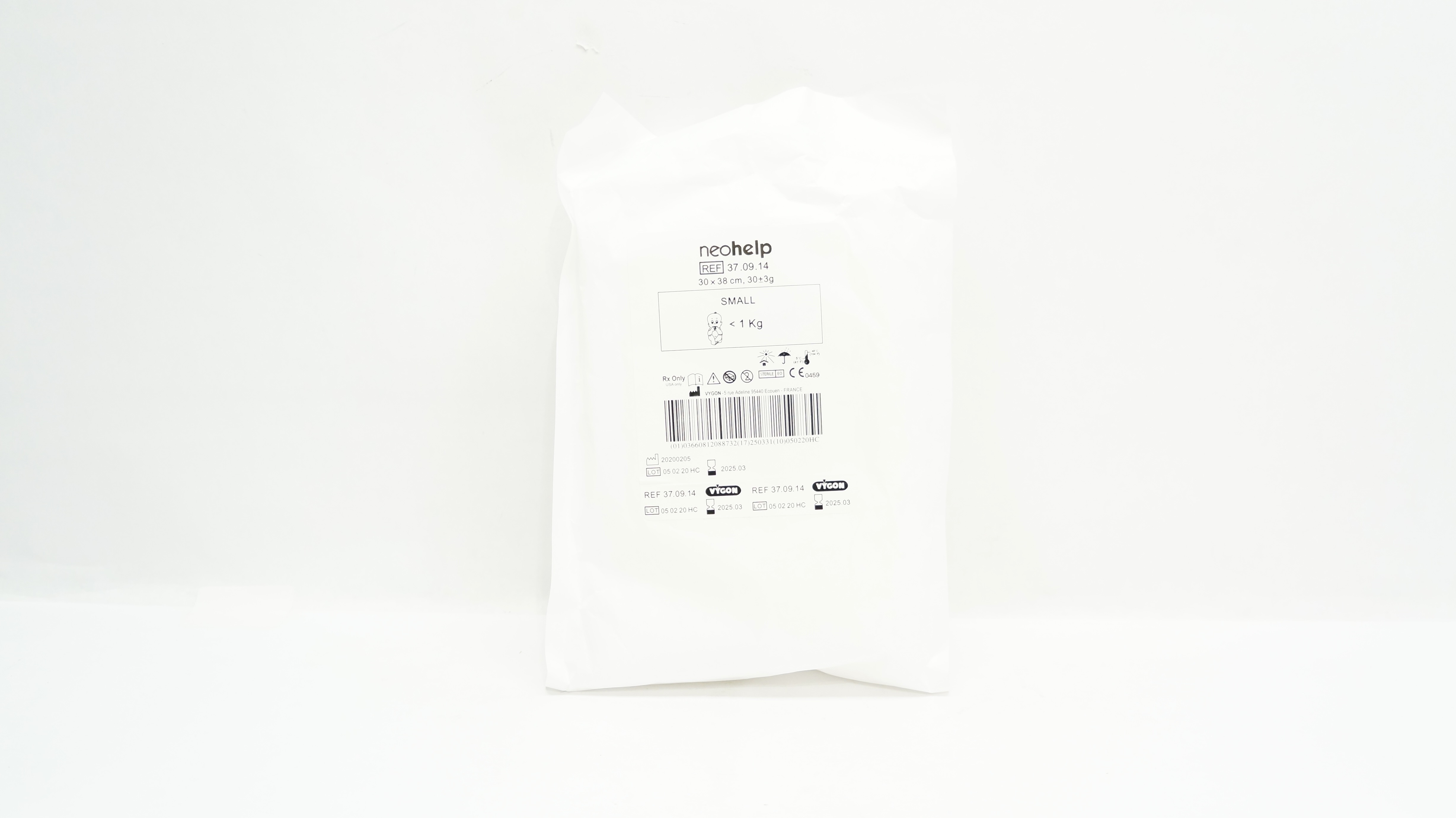 Vygon 37.09.14 Value Life Neohelp 30 x 38cm 30±3g Small <1kg