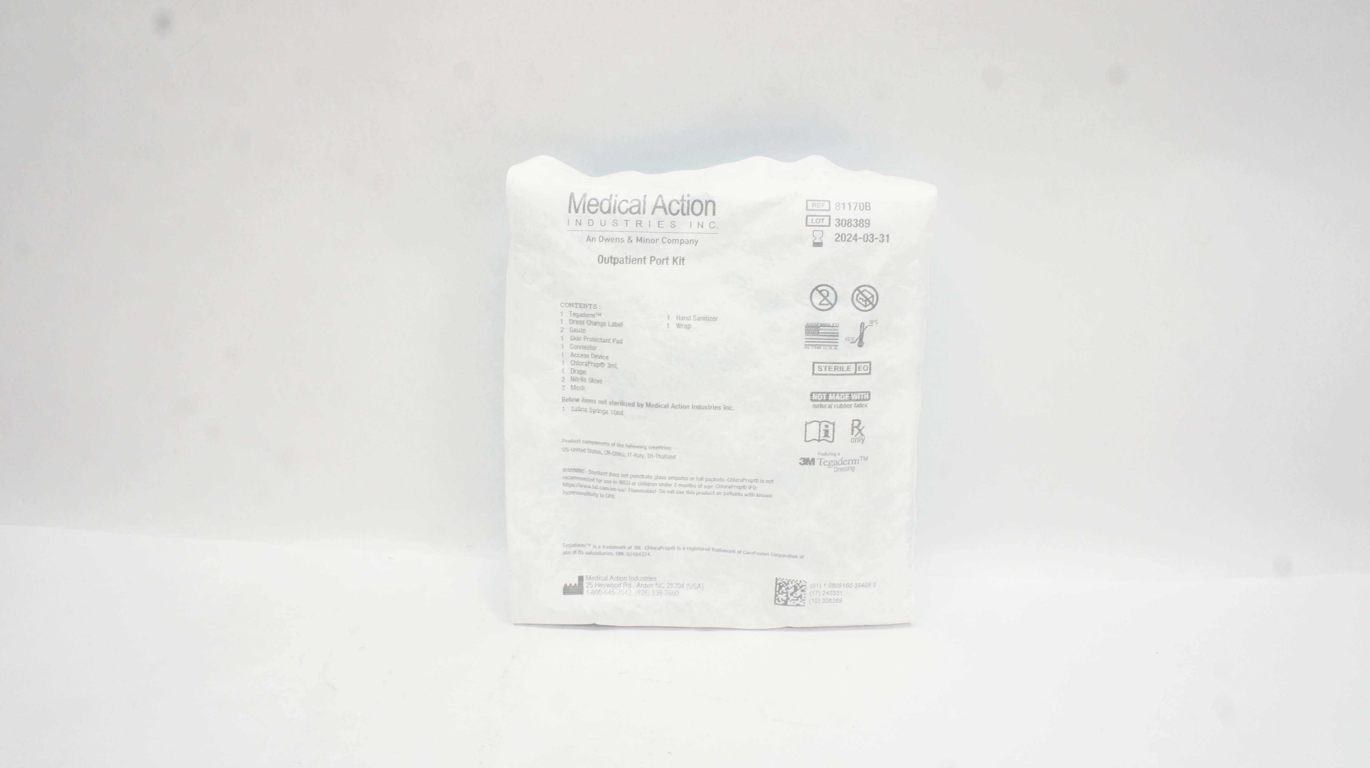 Medical Action 81170B Outpatient Port Kit