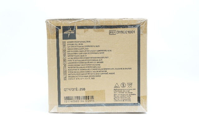 Medline DYNJE1001 Sponge Counter Bag Blue - Box of 250
