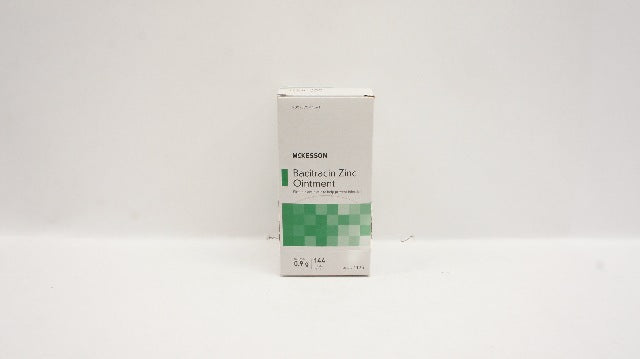 McKesson 1175 Bacitracin Zinc Ointment First Aid Antibiotic 0.03oz - Box of 144