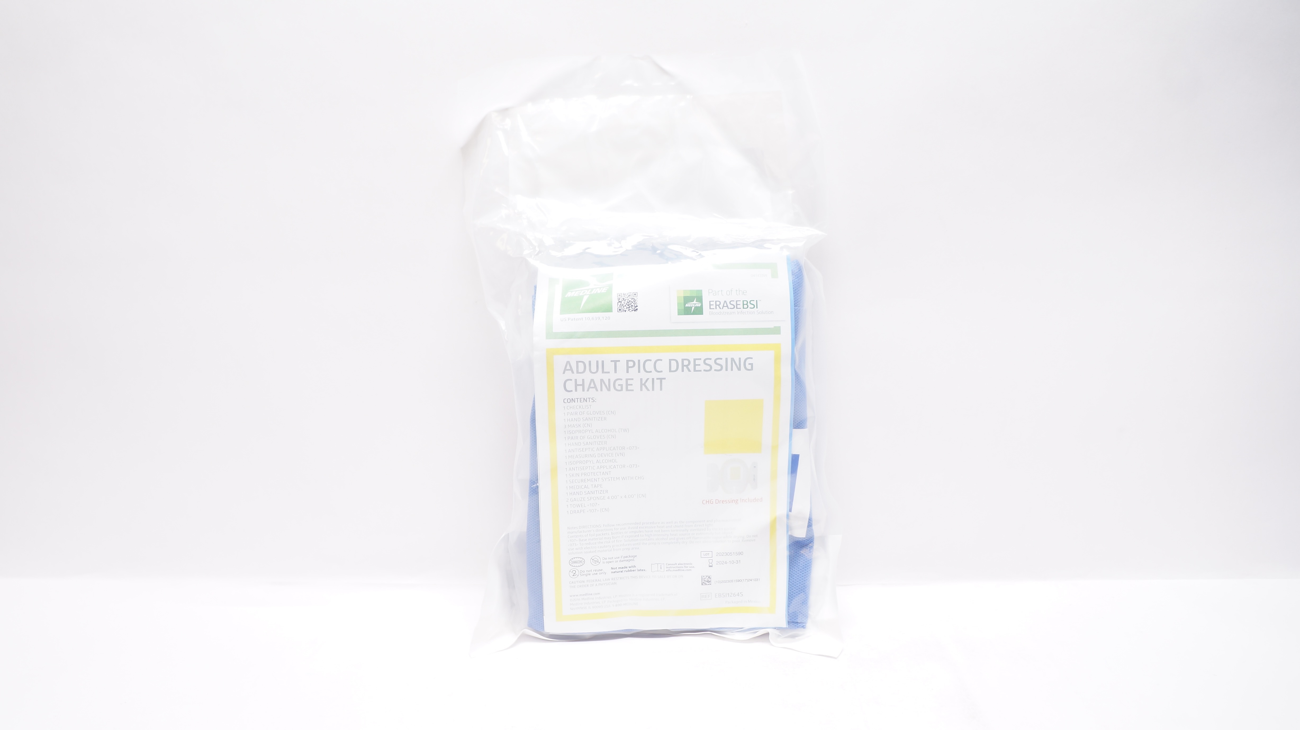 Medline EBSI1264S Adult PICC Dressing Change Kit